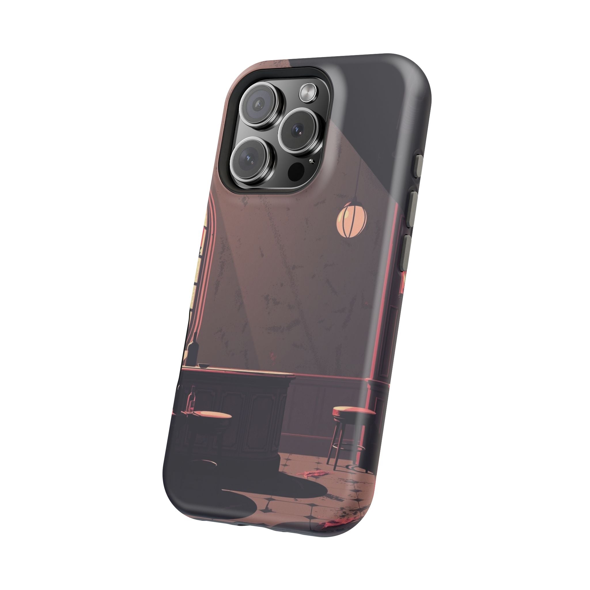 iPhone Speakeasy Dark Grunge Distressed Slim Everyday Designer Case · iPhone Cas