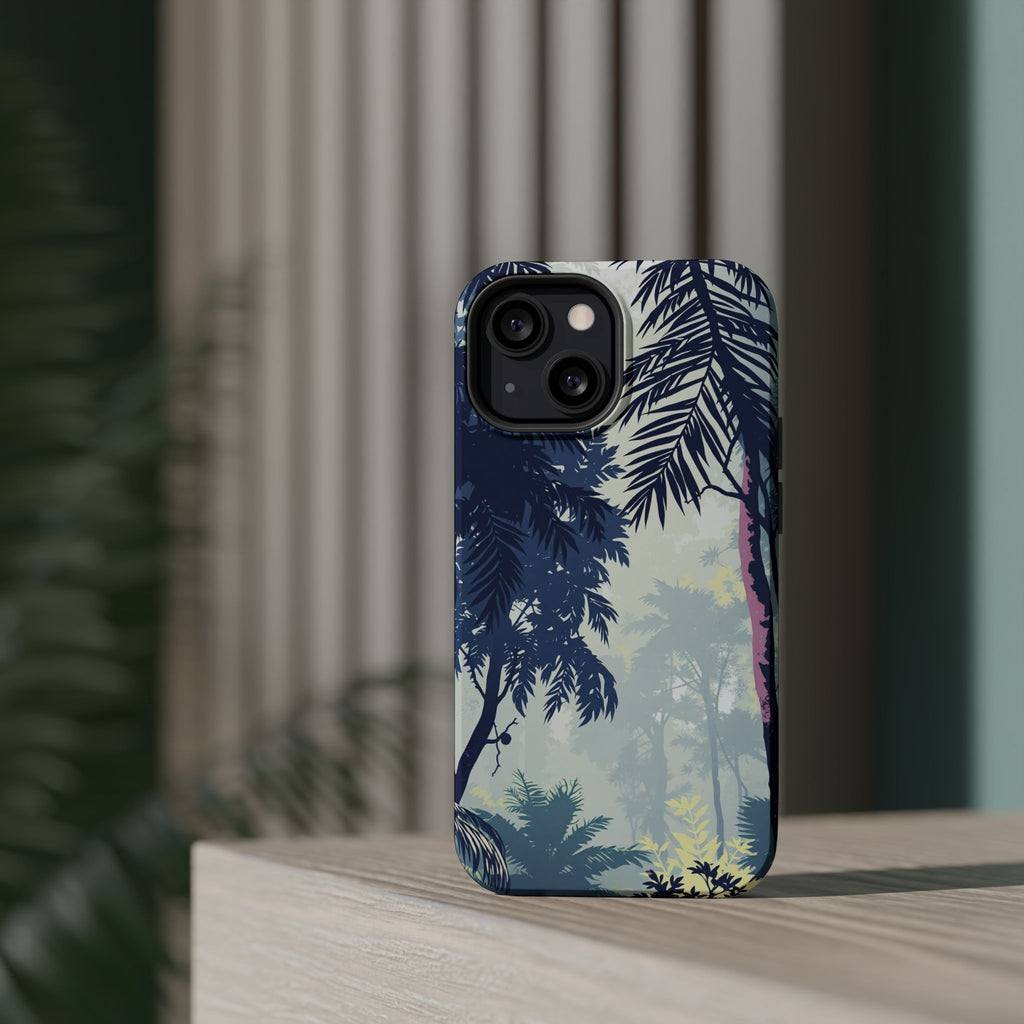 iPhone Rainforest Canopy Grunge Distressed Slim iPhone Everyday · iPhone Case