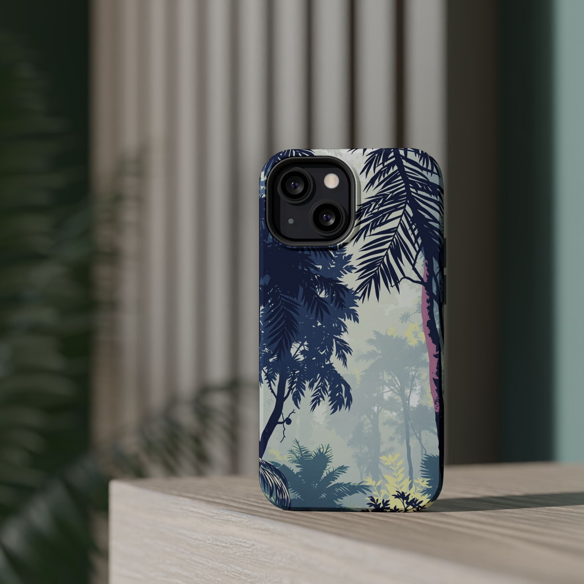 iPhone Rainforest Canopy Grunge Distressed Slim iPhone Everyday · iPhone Case