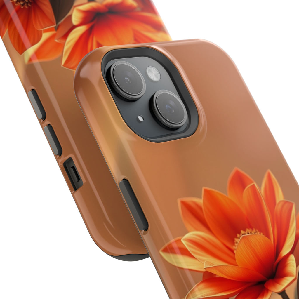 iPhone Floral Geometric 3D Digital Bold Modern Everyday Snap Case · iPhone Case