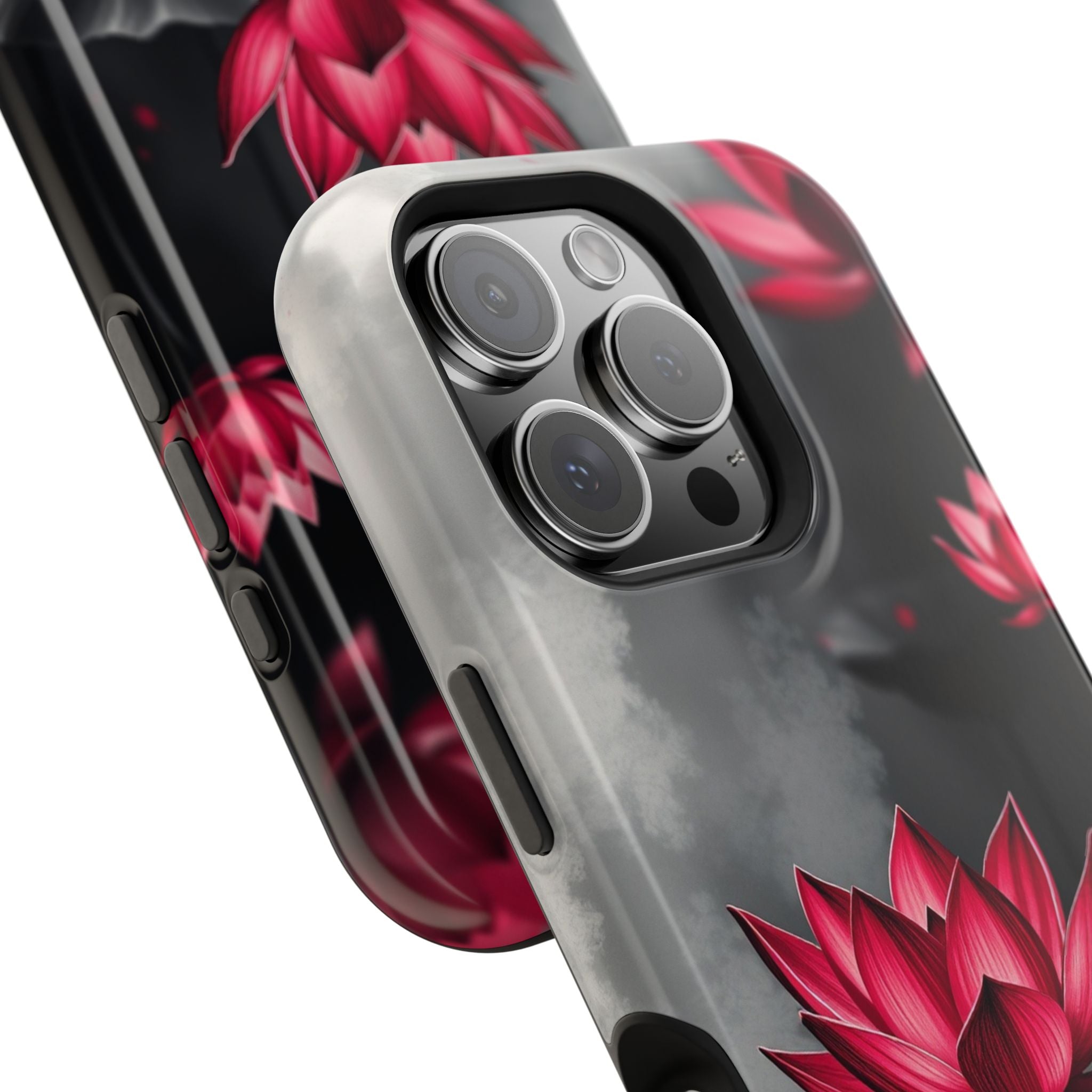iPhone Lotus Pond Mystic Art 15 Slim Everyday Designer Case · iPhone Case
