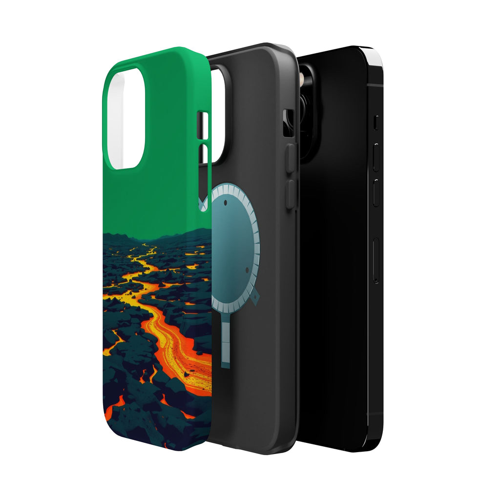 iPhone Lava Field Dreamy Design Slim Everyday Designer Case · iPhone Case