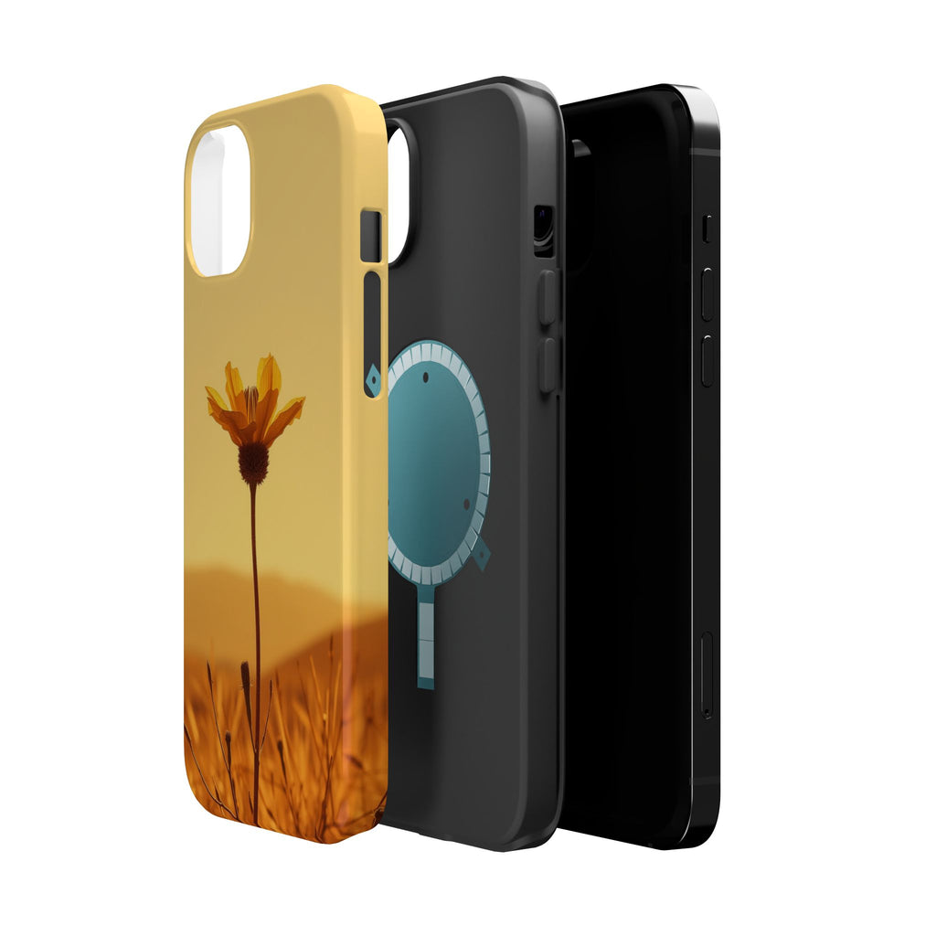 iPhone Desert Flower Cinematic Art Bold Modern Everyday Snap Case · iPhone Case