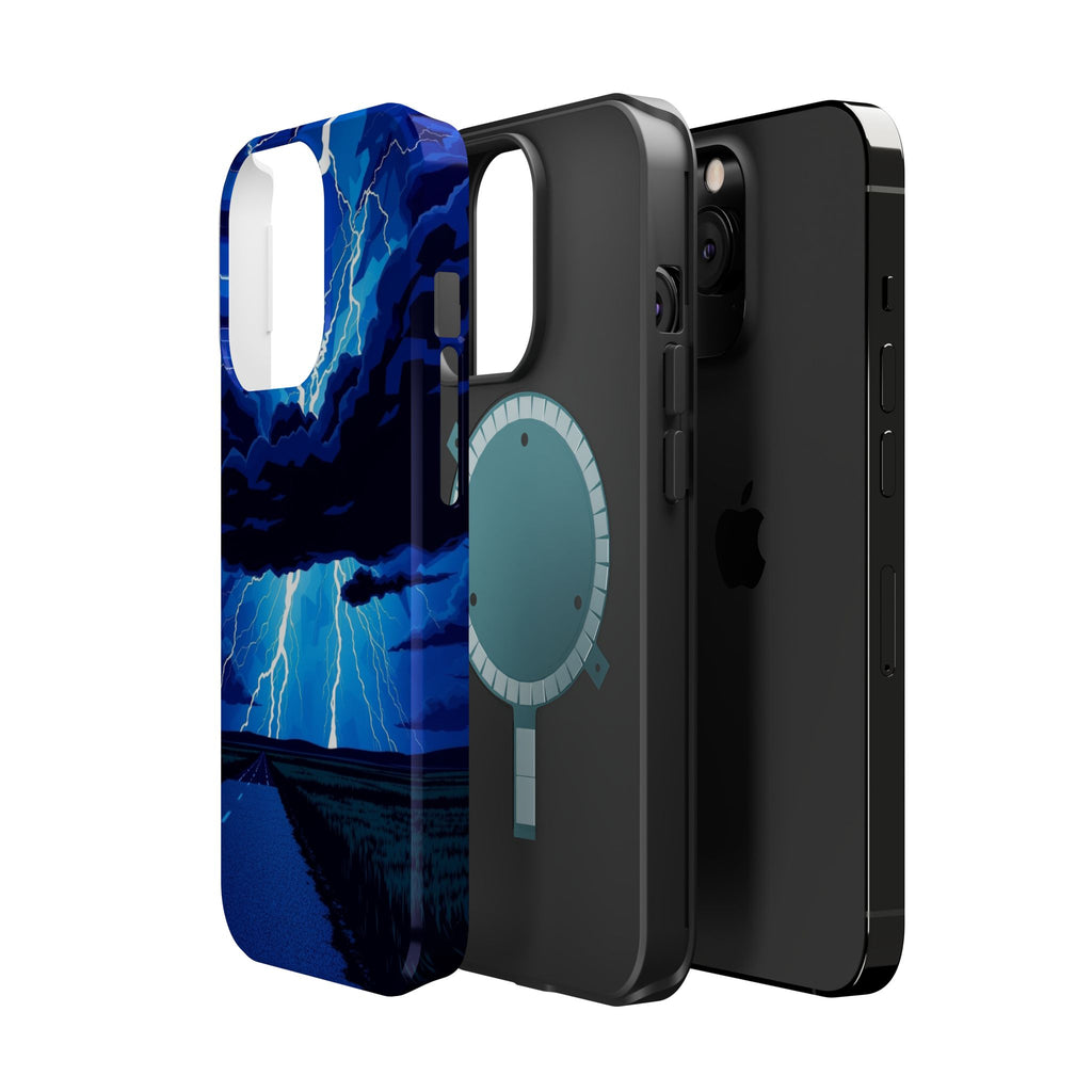 iPhone Thunderstorm Sky Pop Art Bold Slim Everyday Designer Case · iPhone Case