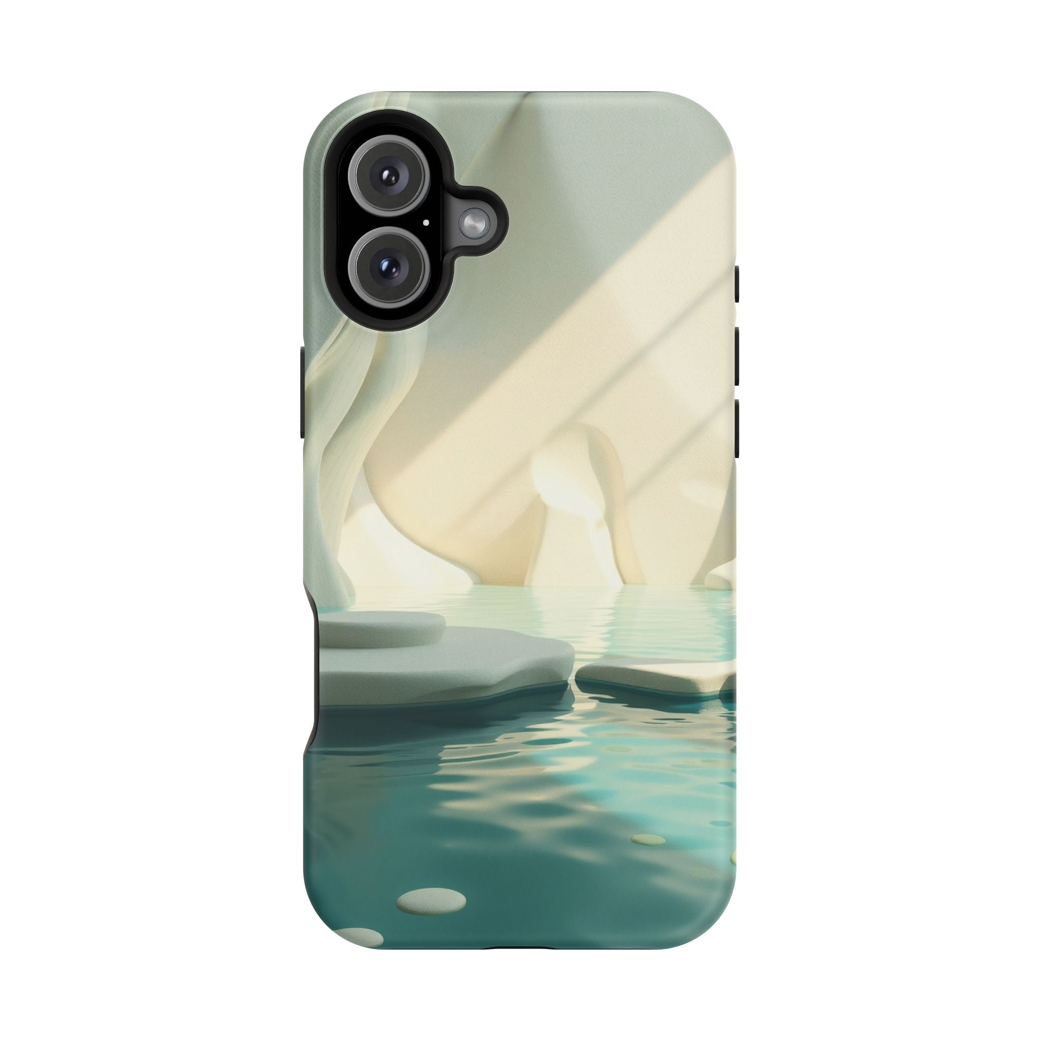 iPhone Tidal Pool 3D Digital Slim Everyday Designer Case · iPhone Case