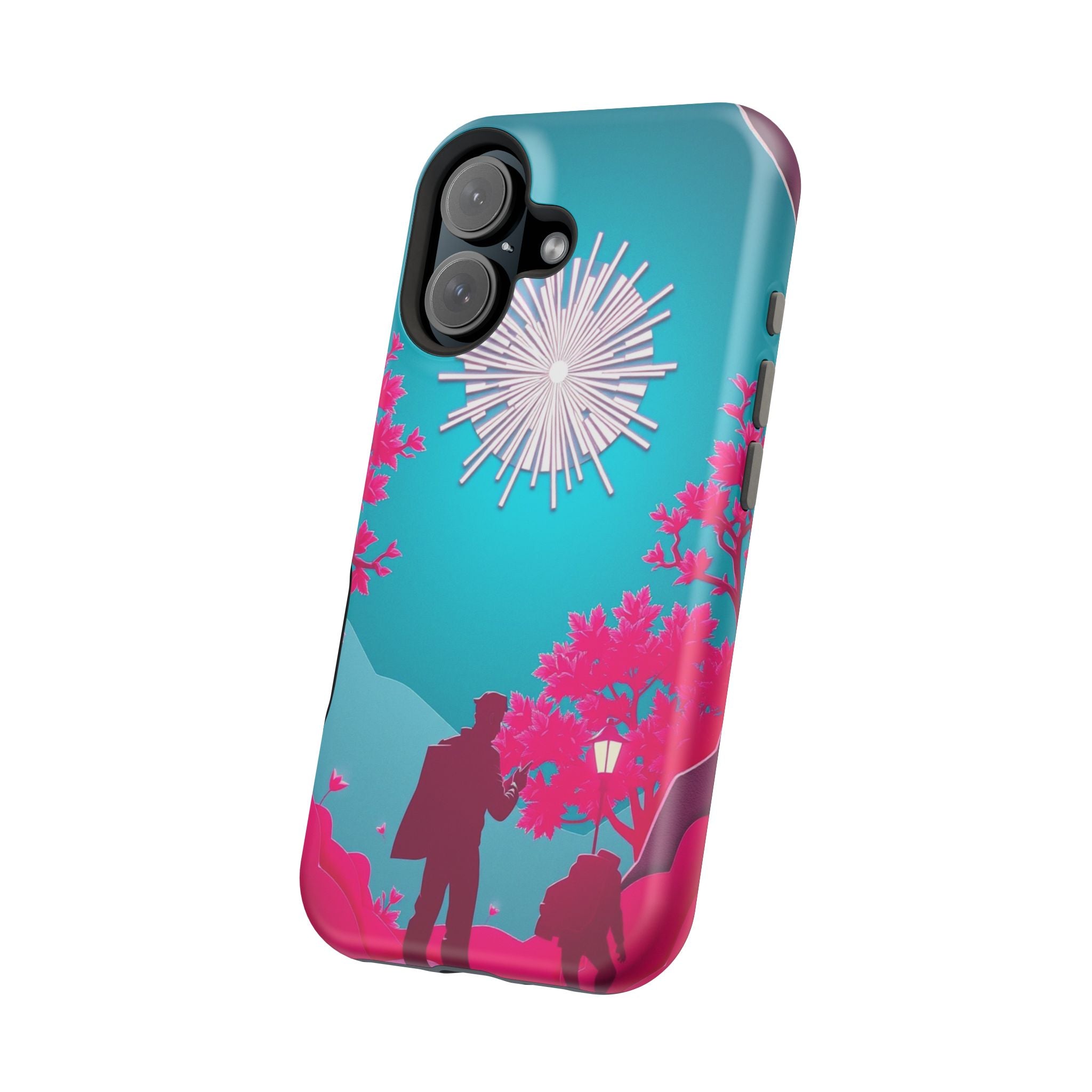 iPhone Bud Burst Paper Cut Art Slim Everyday Designer Case · iPhone Case