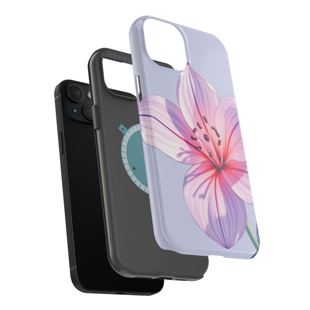 iPhone Lavender And Pearl Tropical Bloom Slim Everyday iPhone Designer · iPhone