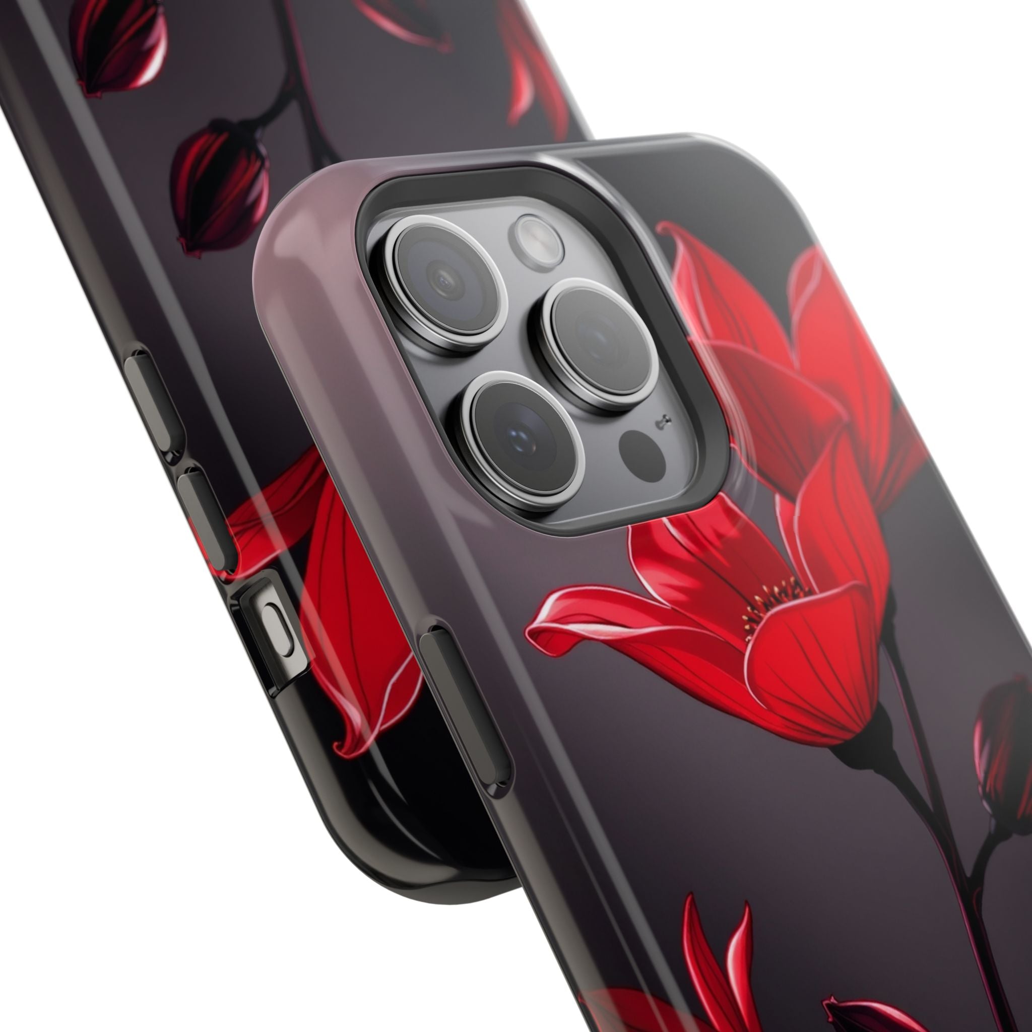 iPhone Dreamy Neon Floral Design Bold Modern Everyday Snap Case · iPhone Case