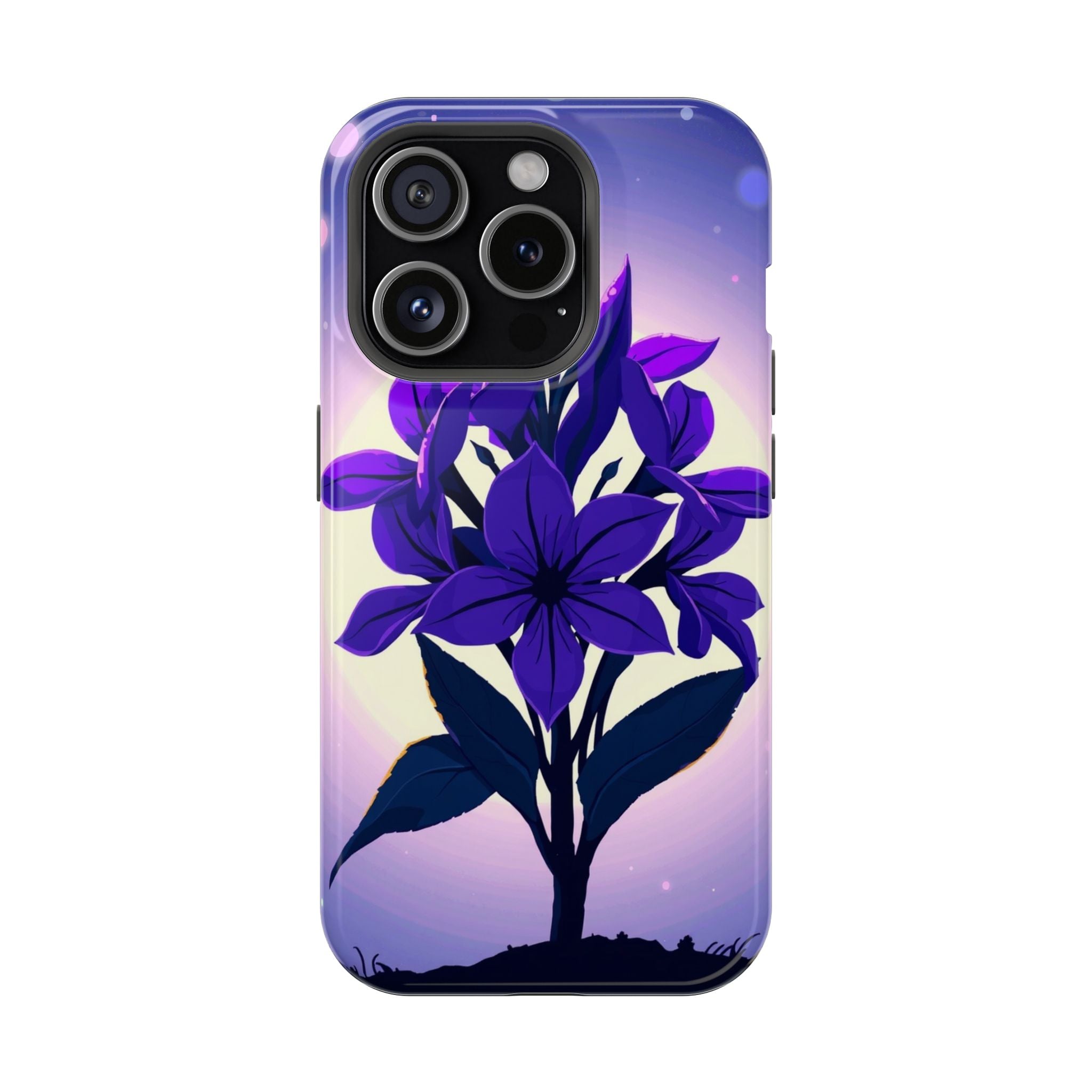 iPhone Floral Crown Mystic Art 13 Bold Modern Everyday Snap Case · iPhone Case
