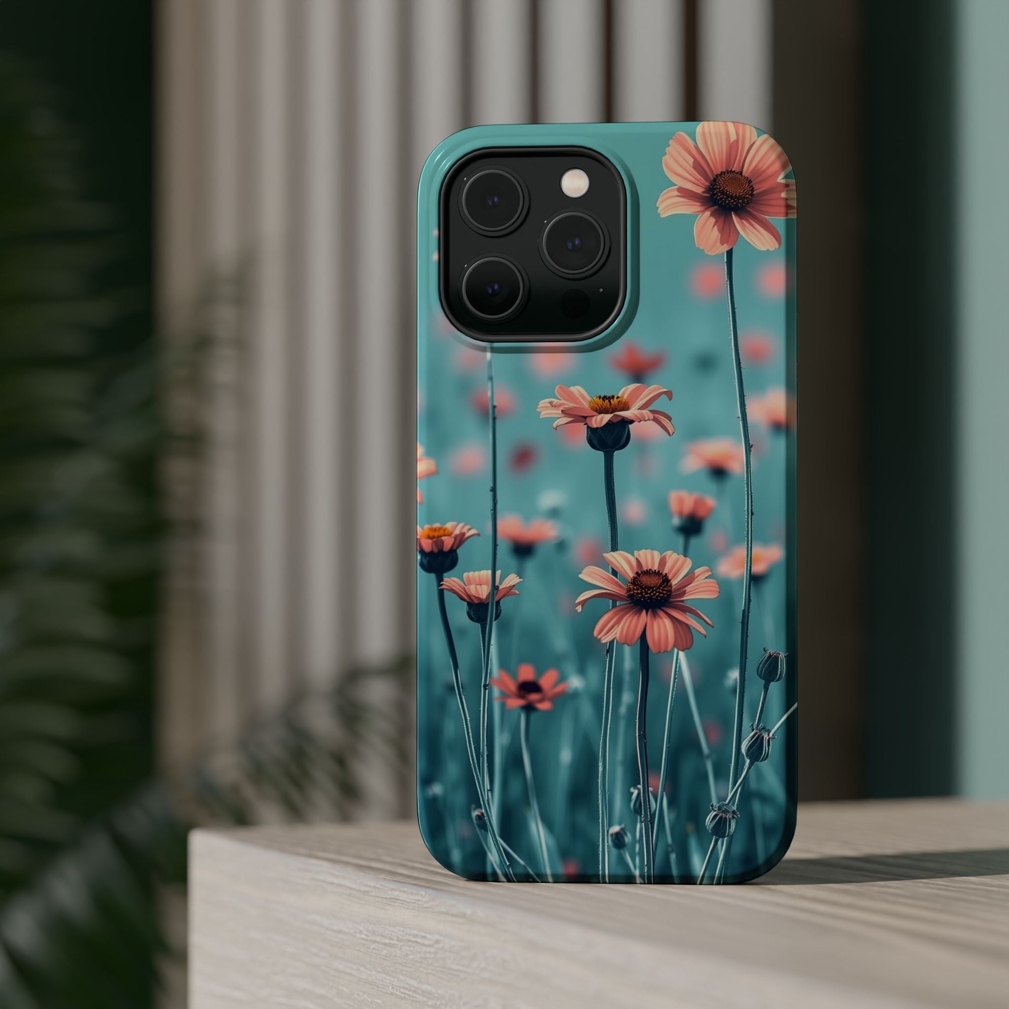 iPhone Wildflower Field Bold Art Bold Modern Everyday Snap Case · iPhone Case