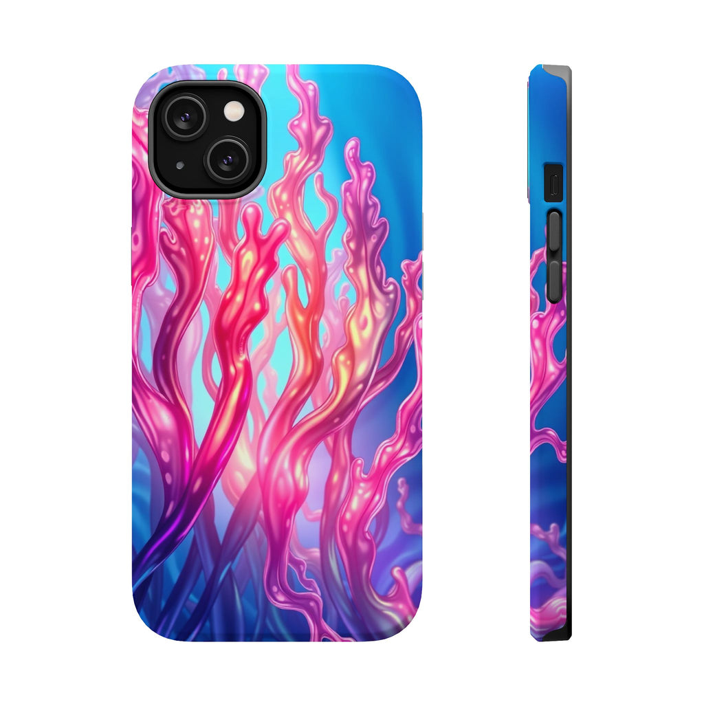 iPhone Kelp Forest Electric Art 20 Bold Modern Everyday Snap Case · iPhone Case