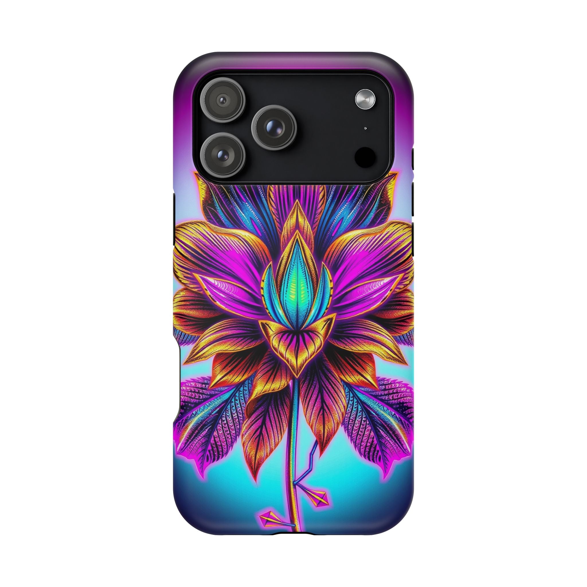 iPhone Floral Gold Foil Mystic Art Bold Modern Everyday Snap Case · iPhone Case
