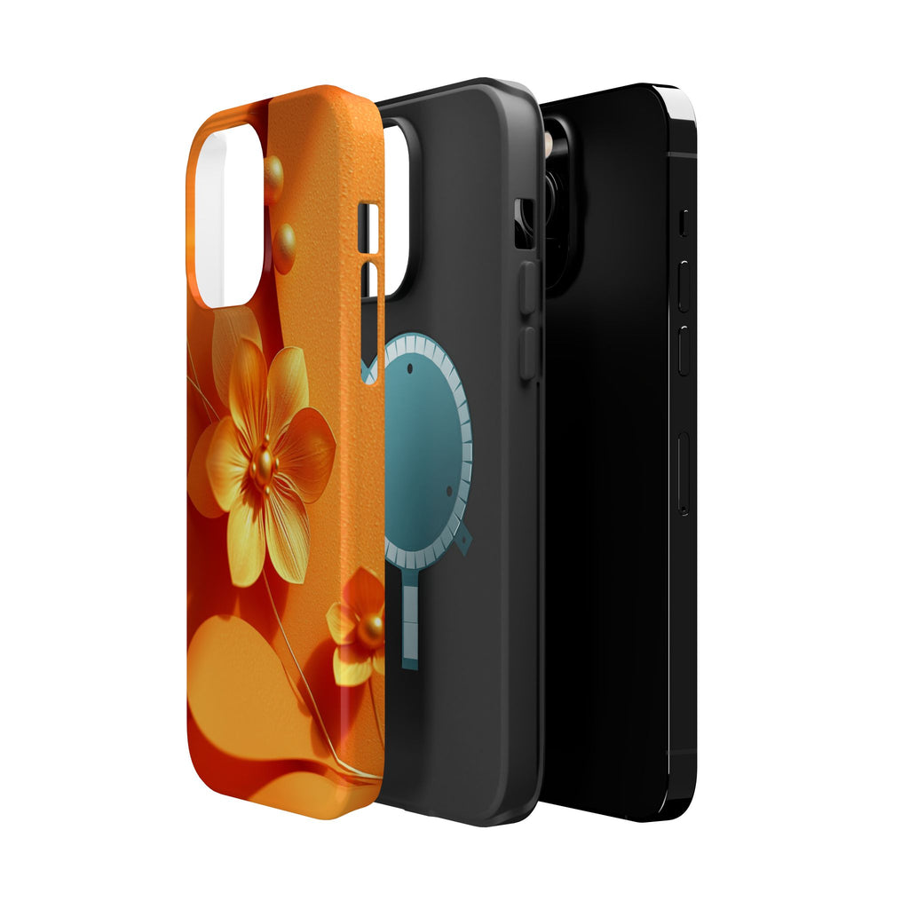 iPhone Floral Geometric Gold Foil Luxury Slim Everyday iPhone Designer · iPhone