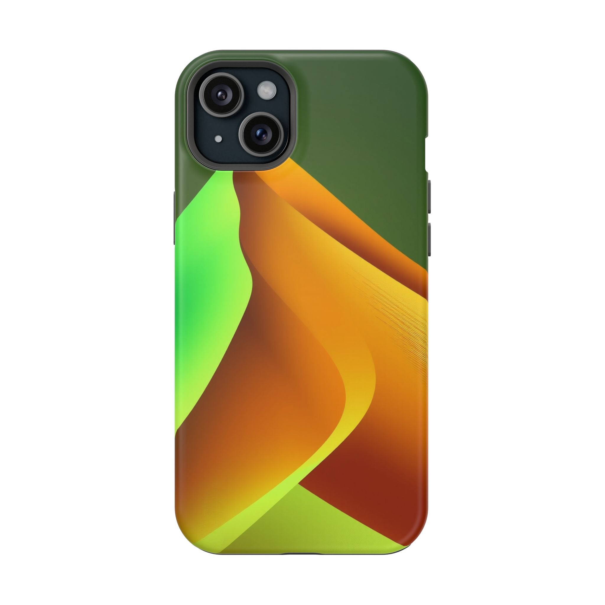 iPhone Emerald Green And Gold Desert Dunes Slim iPhone Everyday · iPhone Case