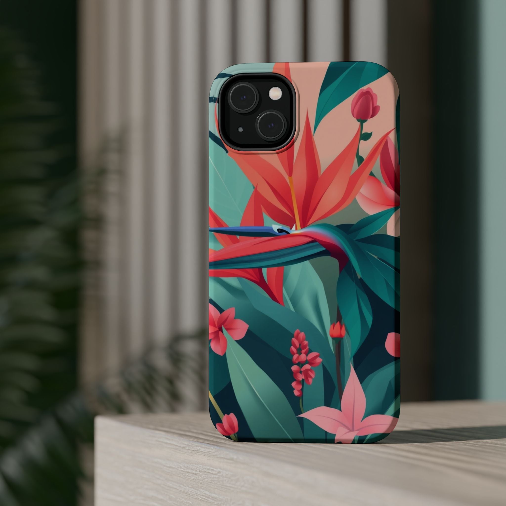 iPhone Jungle Floral Abstract Geometric Slim Everyday iPhone Designer · iPhone C