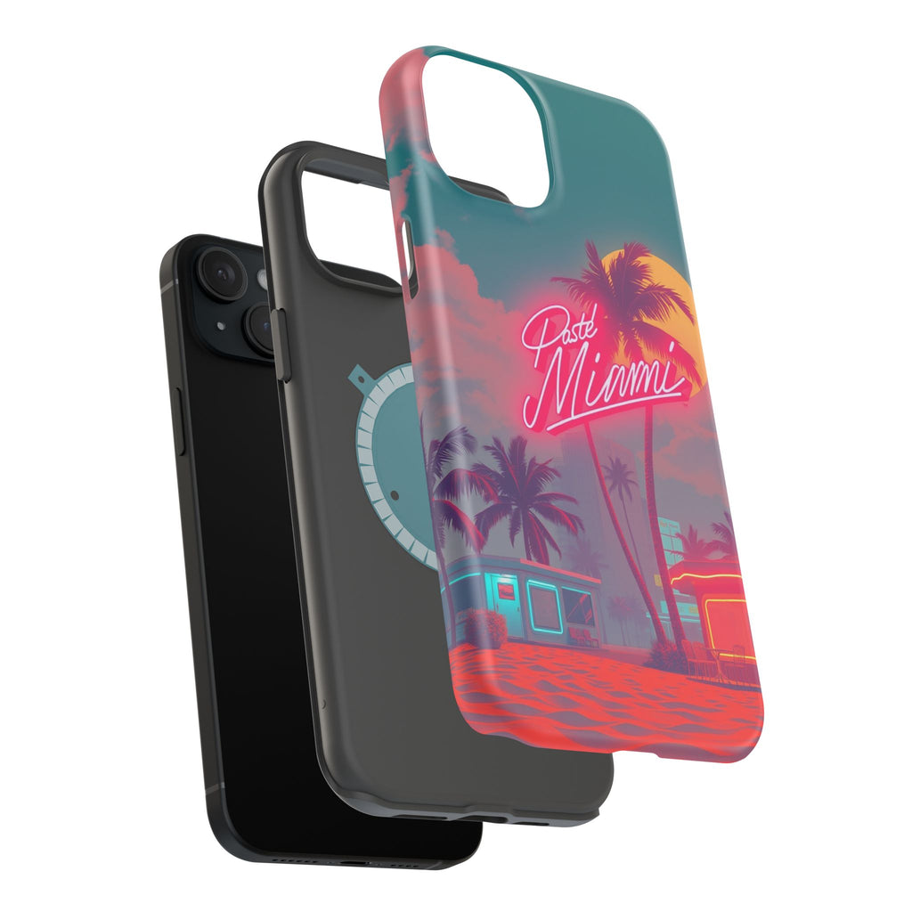 iPhone 1980s Pastel Miami Enchanted Art Slim Everyday Designer Case · iPhone Cas