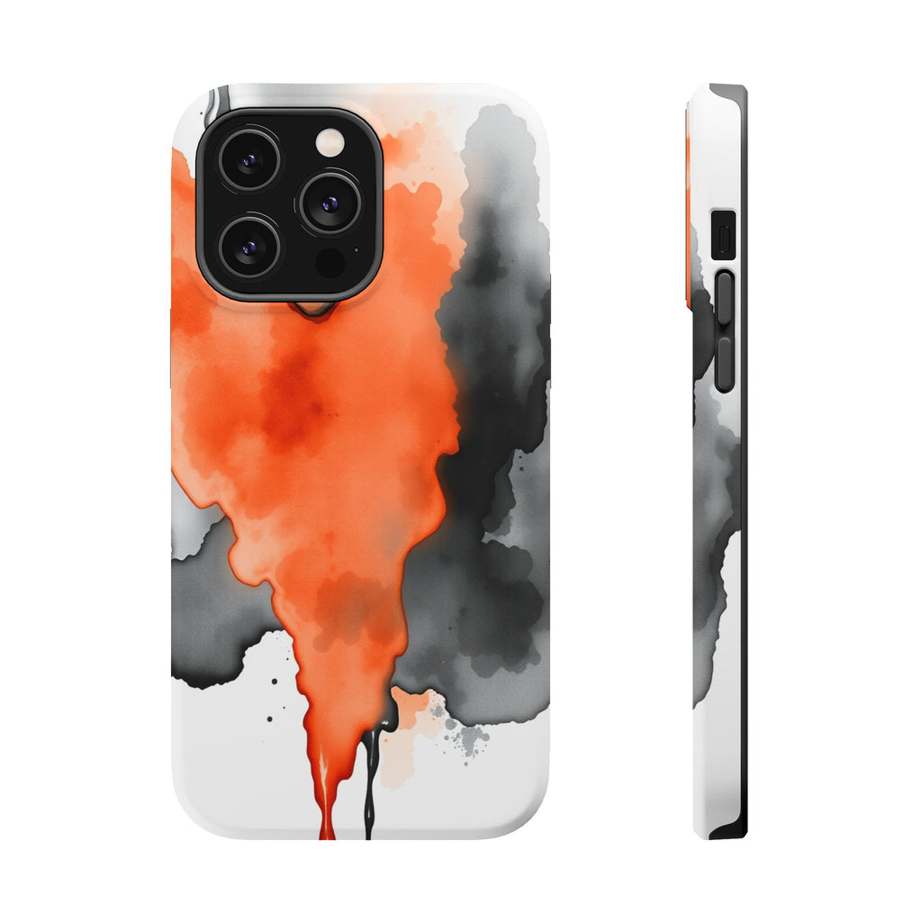 iPhone Ink Bleed Vibrant Watercolor Slim Everyday Designer Case · iPhone Case