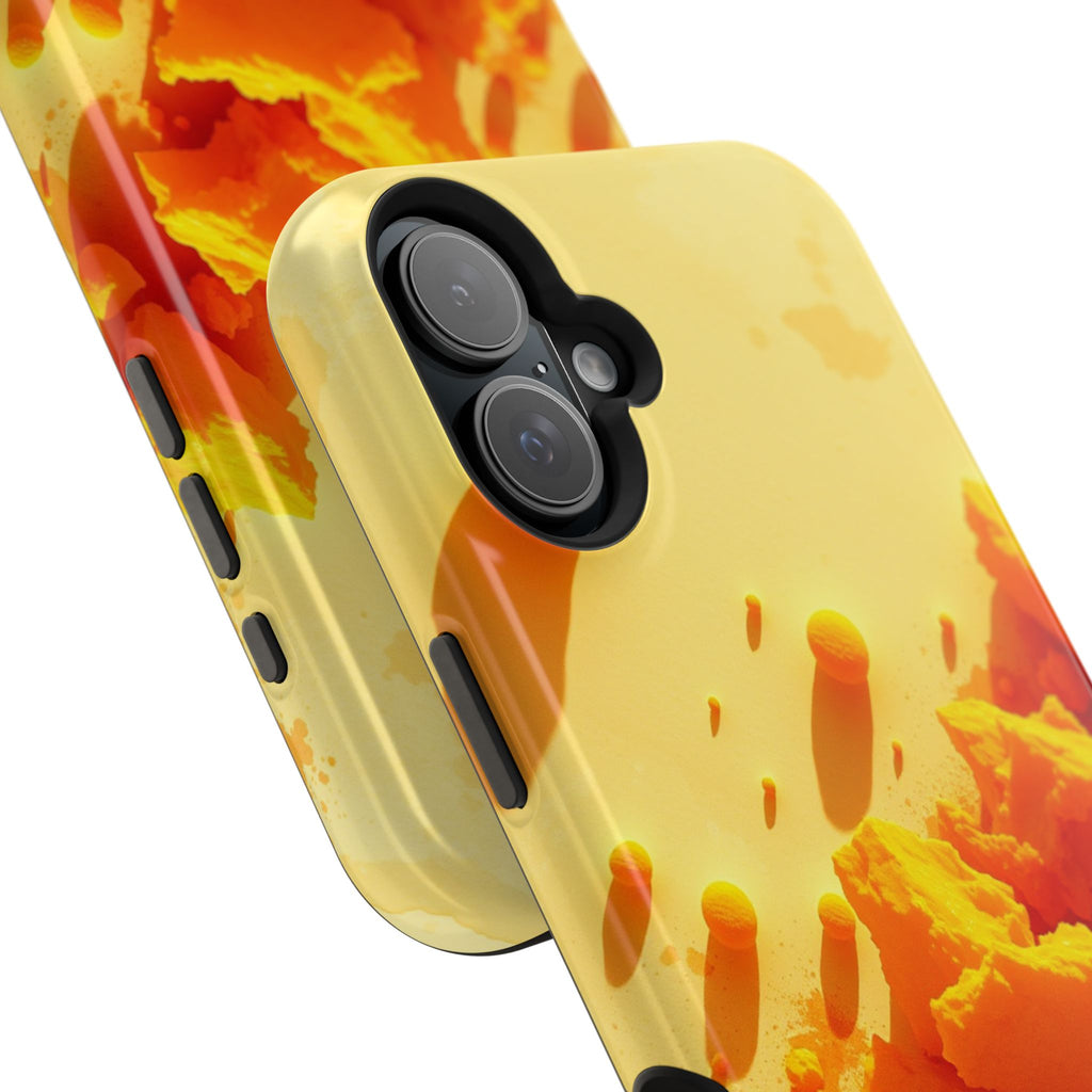 iPhone Mustard And Rust Dissolve Effect Slim Everyday iPhone Designer · iPhone C