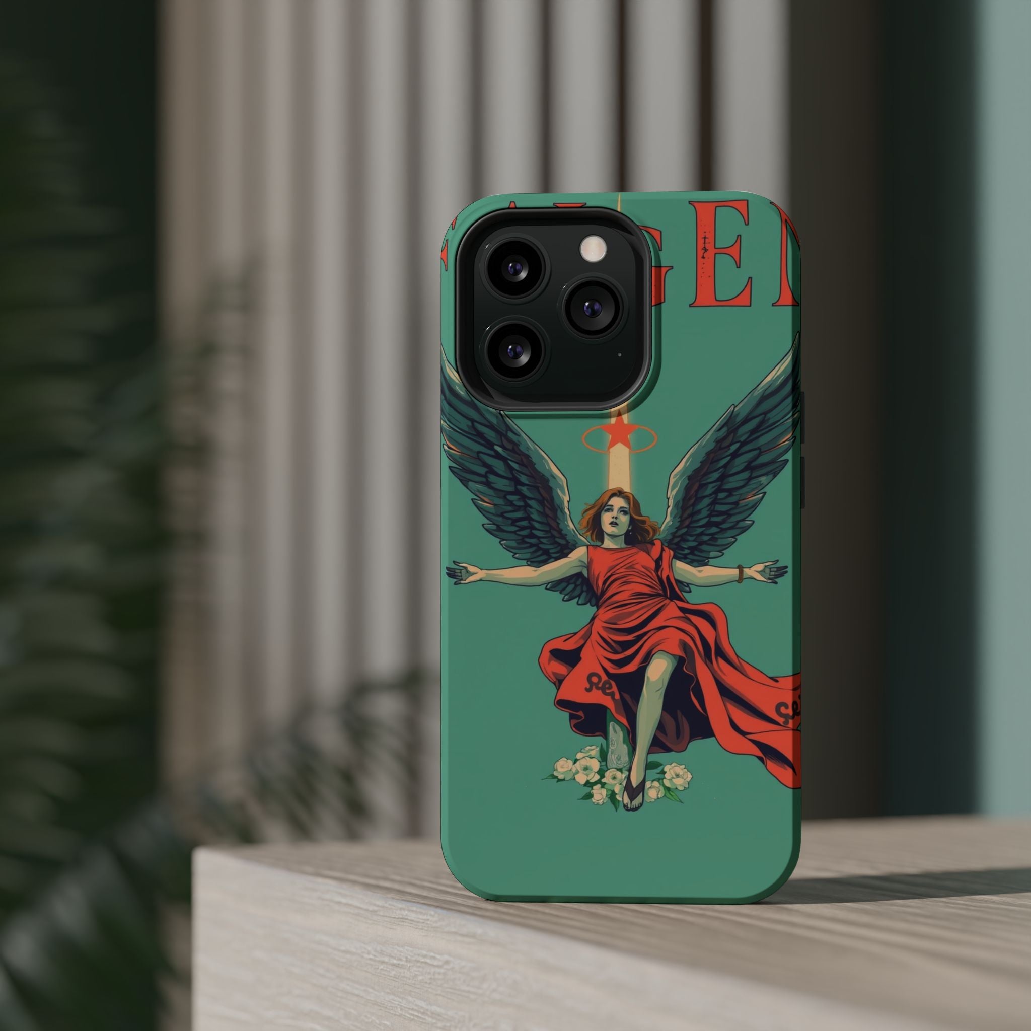 iPhone Radiant Fallen Angel Design Bold Modern Everyday Snap Case · iPhone Case