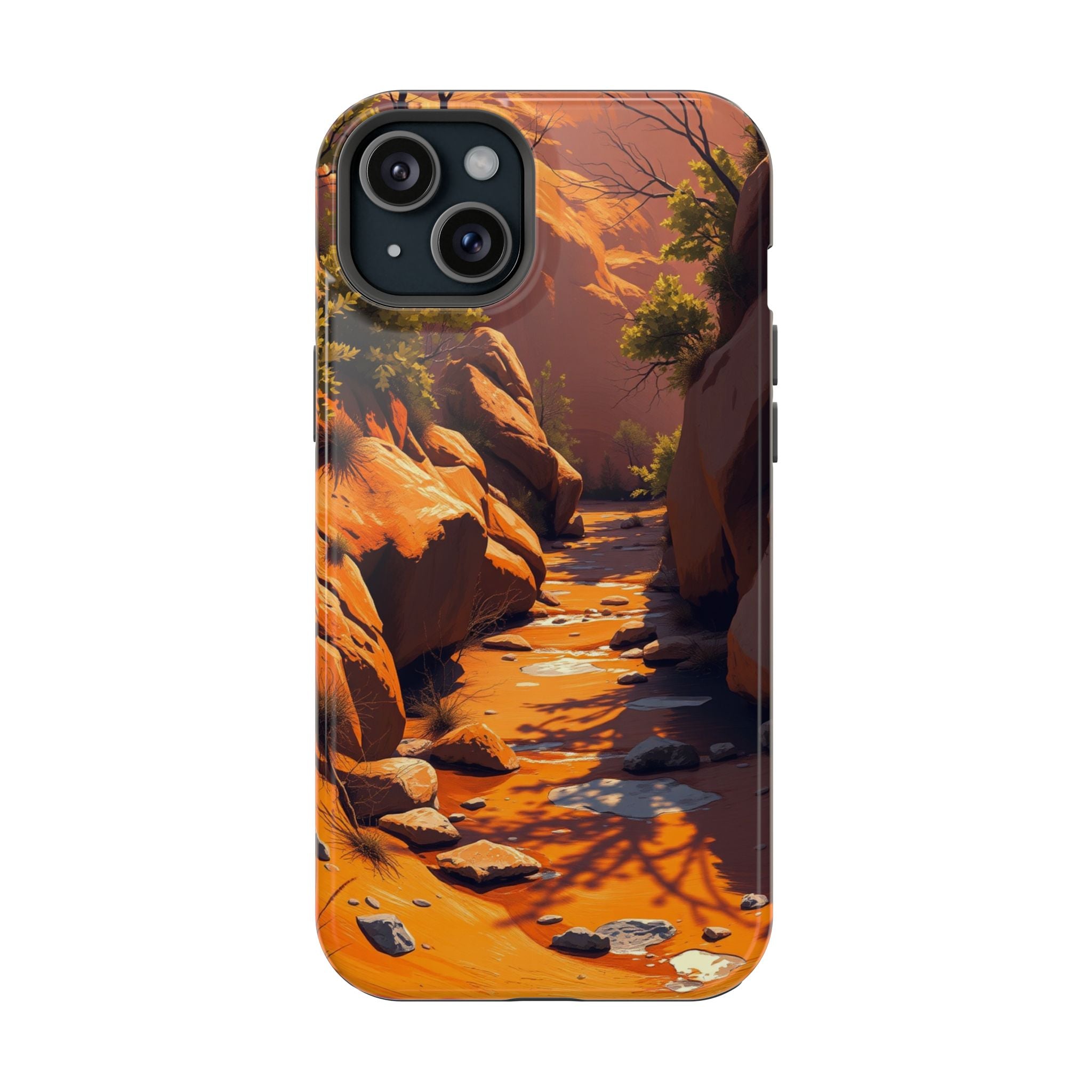 iPhone Spring Creek Bold Art Slim Everyday Designer Case · iPhone Case