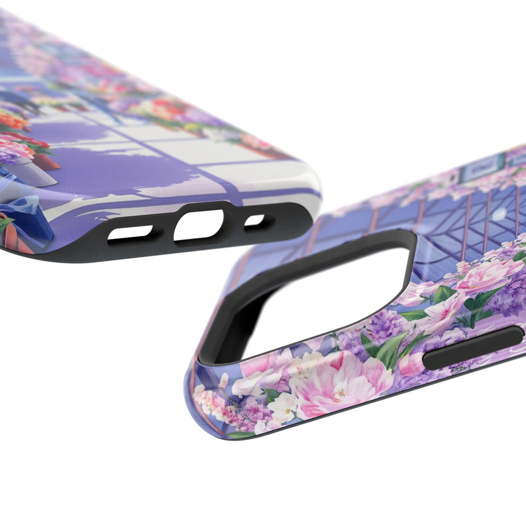 iPhone Flower Market Cinematic Art Clean Minimal Snap Cas Slim Snap Case · iPhon