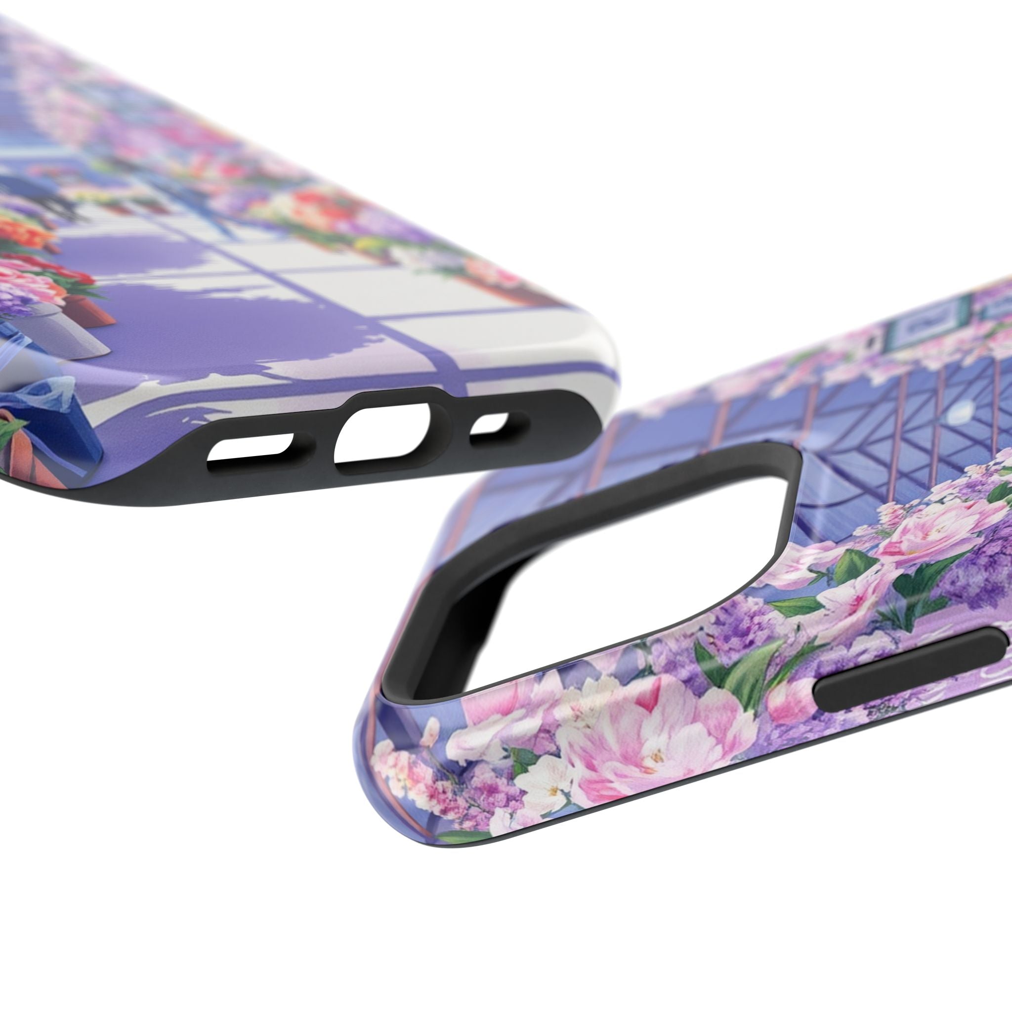 iPhone Flower Market Cinematic Art Clean Minimal Snap Cas Slim Snap Case · iPhon