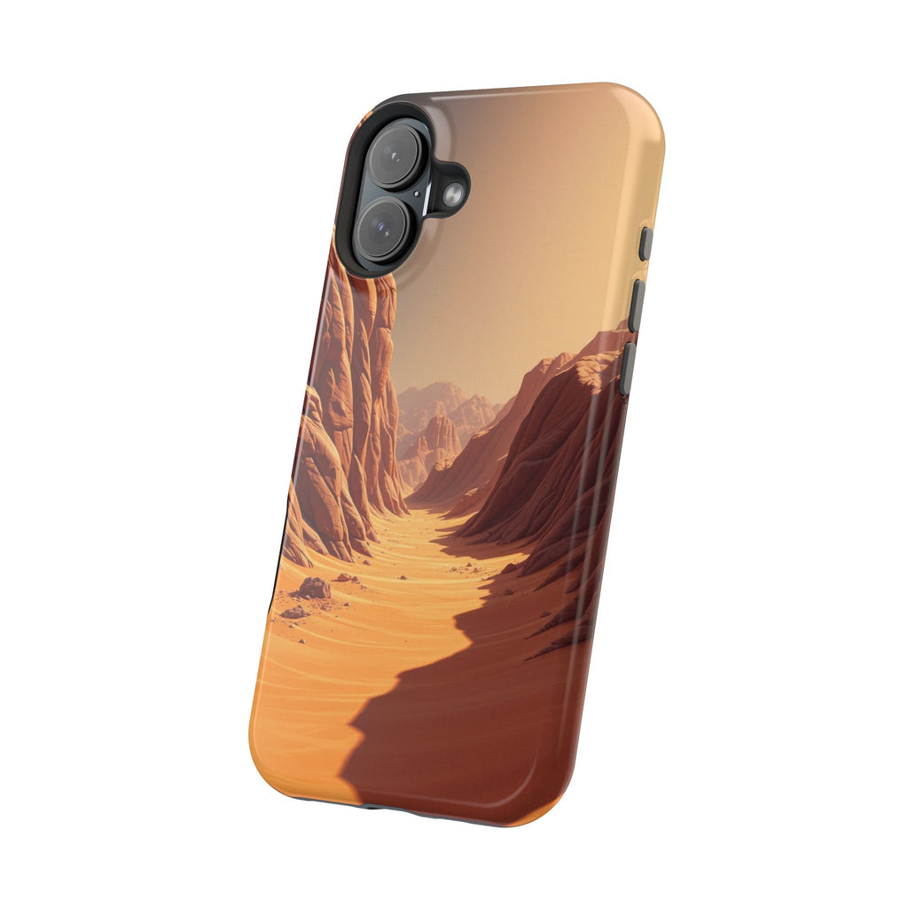 iPhone Burnt Orange And Sand Valley Floor Slim iPhone 20 Everyday · iPhone Case