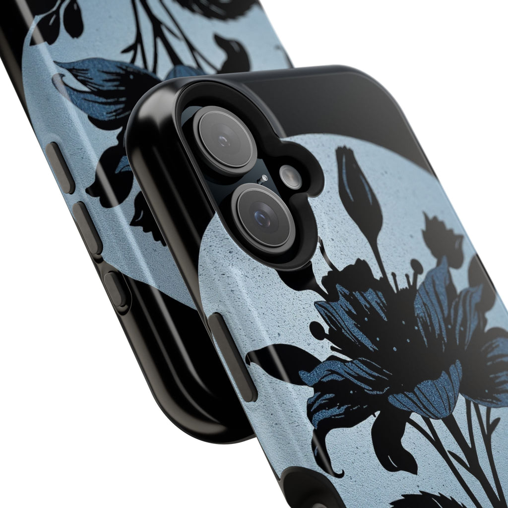 iPhone Radiant Floral Silhouette Design Slim Everyday Designer Case · iPhone Cas