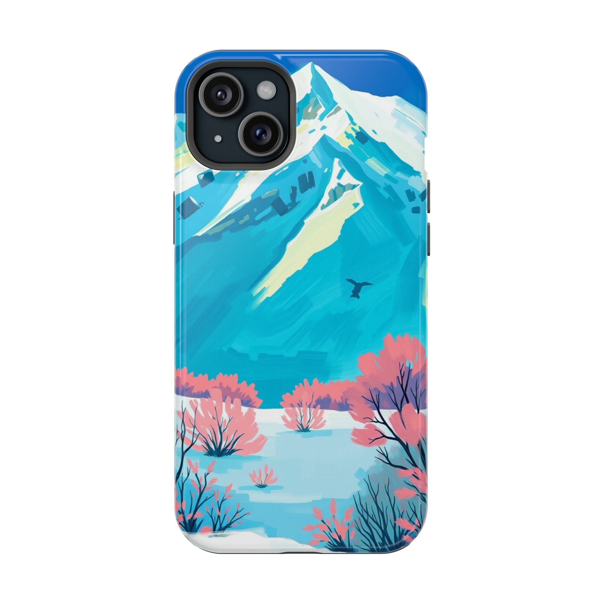 iPhone Snow Field Electric Art Slim Everyday Designer Case · iPhone Case