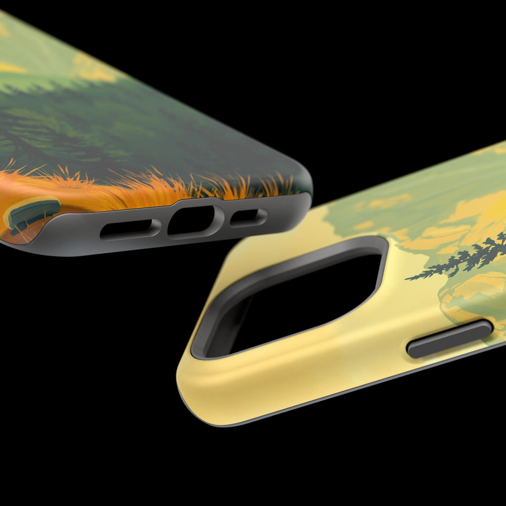iPhone Pine Ridge Oil Painting Impressionist Slim iPhone Everyday · iPhone Case