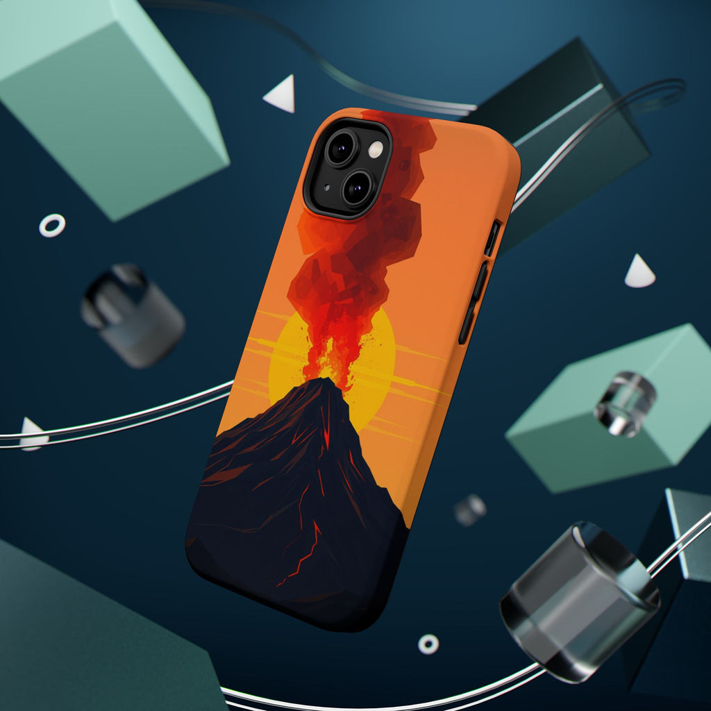 iPhone Vibrant Volcanic Eruption Design Slim Everyday iPhone Designer · iPhone C