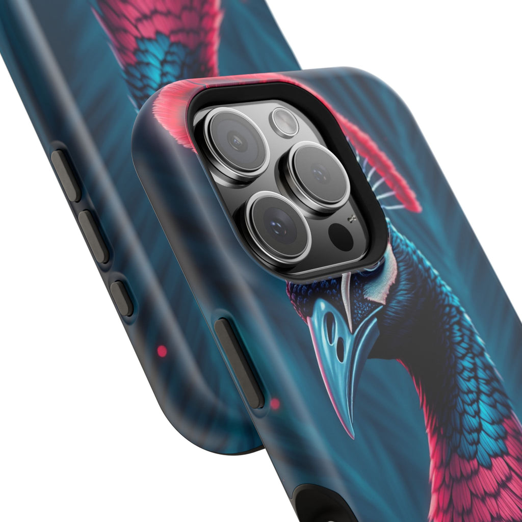 iPhone Nouveau Peacock Electric Art Slim Everyday Designer Case · iPhone Case