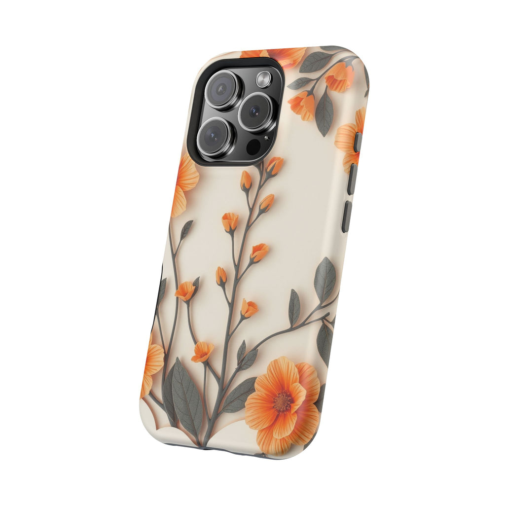 iPhone Vintage Botanical Print Paper Cut Art Slim iPhone Everyday · iPhone Case