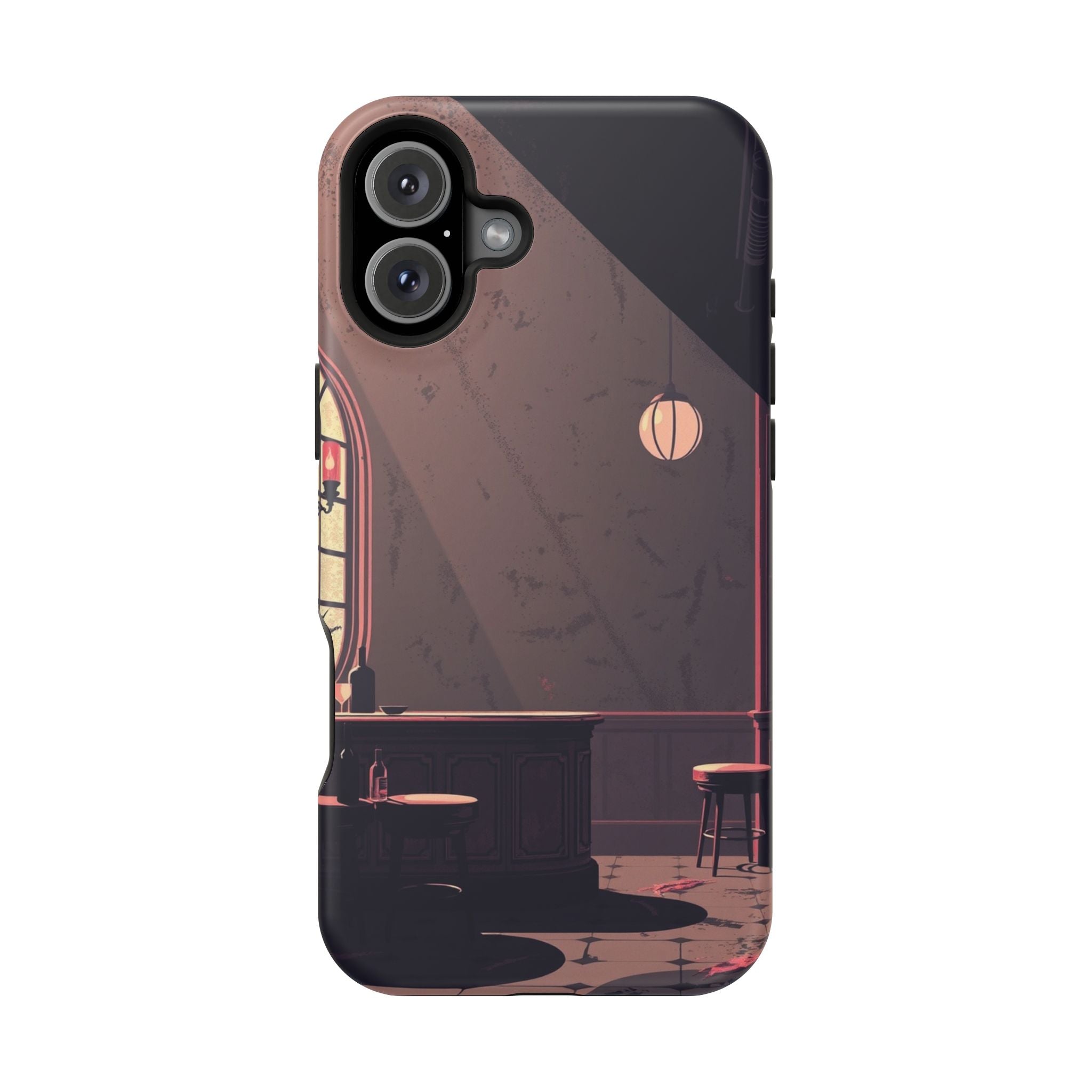 iPhone Speakeasy Dark Grunge Distressed Slim Everyday Designer Case · iPhone Cas