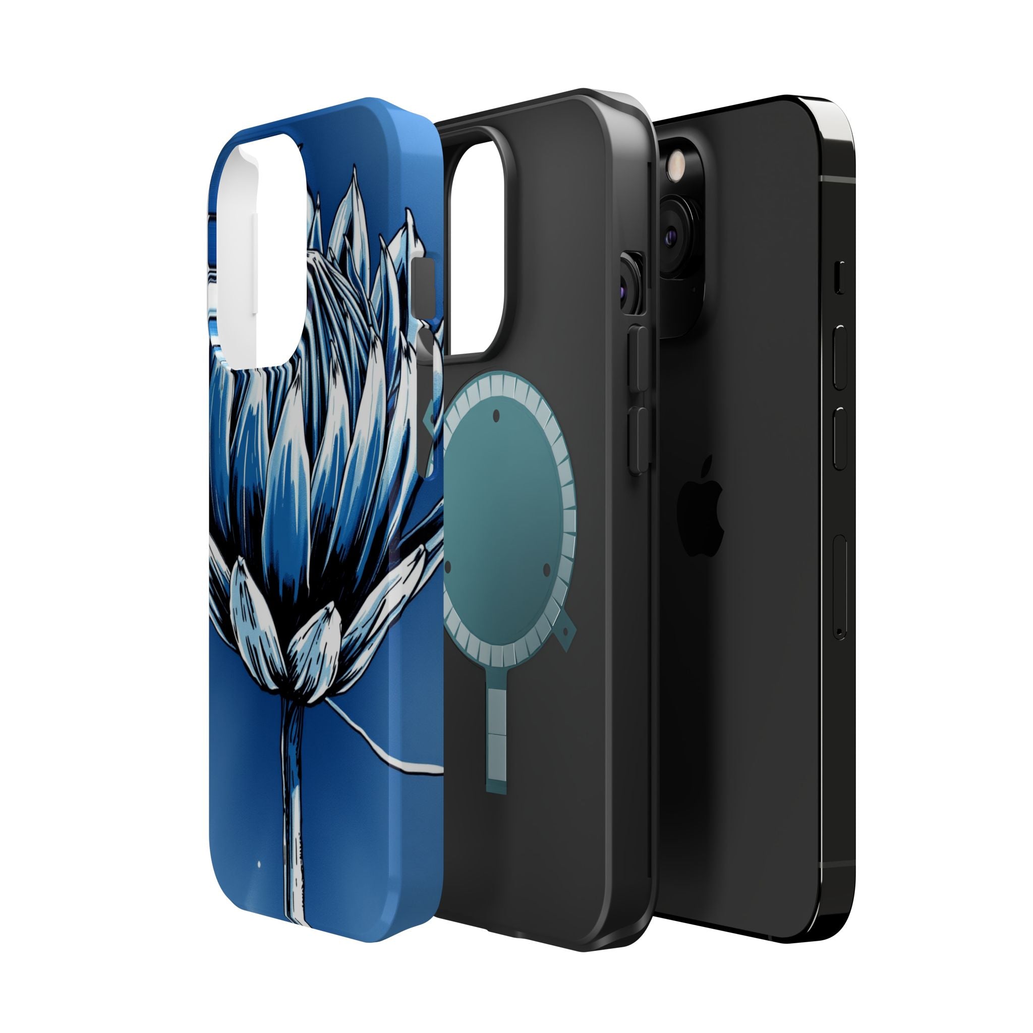 iPhone Protea Bold Hand-Drawn Sketch Slim Everyday Designer Case · iPhone Case