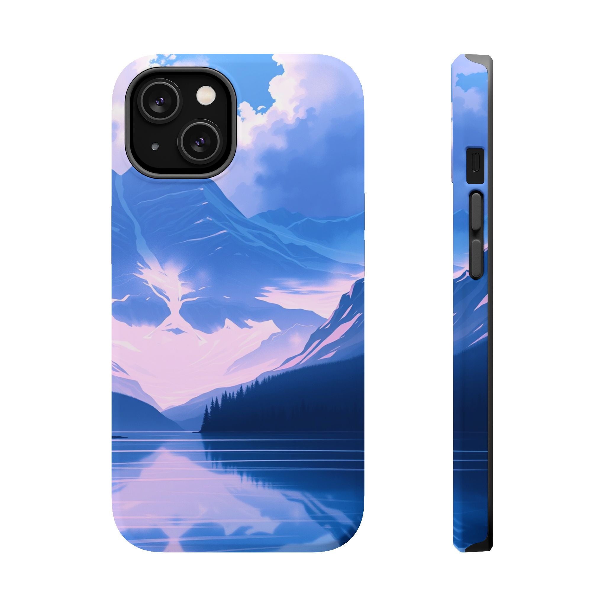 iPhone Glacier Lake Dreamy Ethereal Slim Everyday Designer Case · iPhone Case