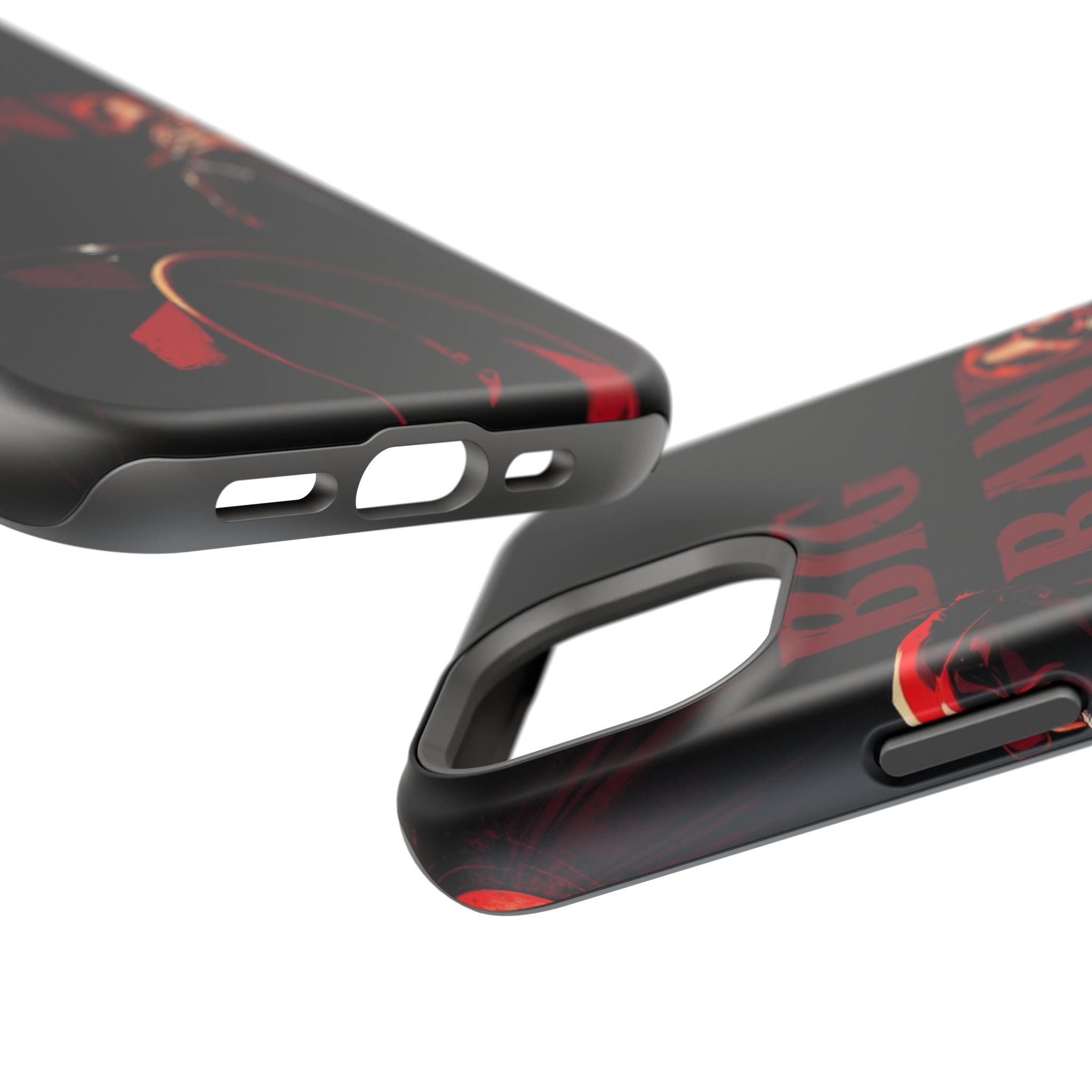 iPhone Black And Crimson Big Band Era Slim Everyday Designer Case · iPhone Case