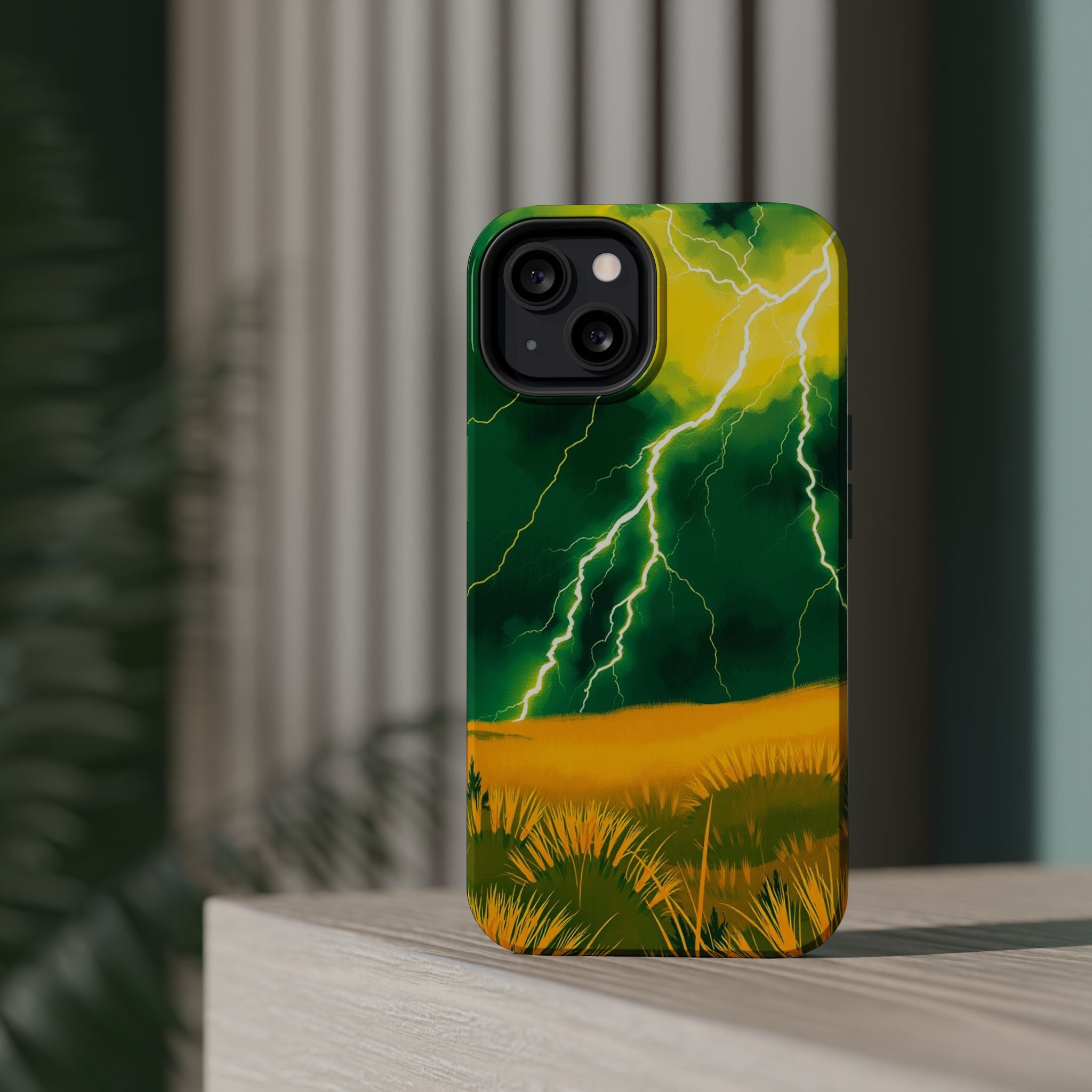 iPhone Vibrant Prairie Lightning Design Slim Everyday iPhone Designer · iPhone C