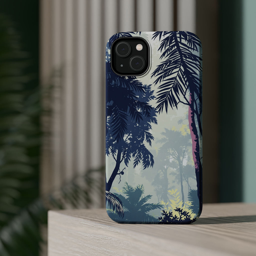 iPhone Rainforest Canopy Grunge Distressed Slim iPhone Everyday · iPhone Case