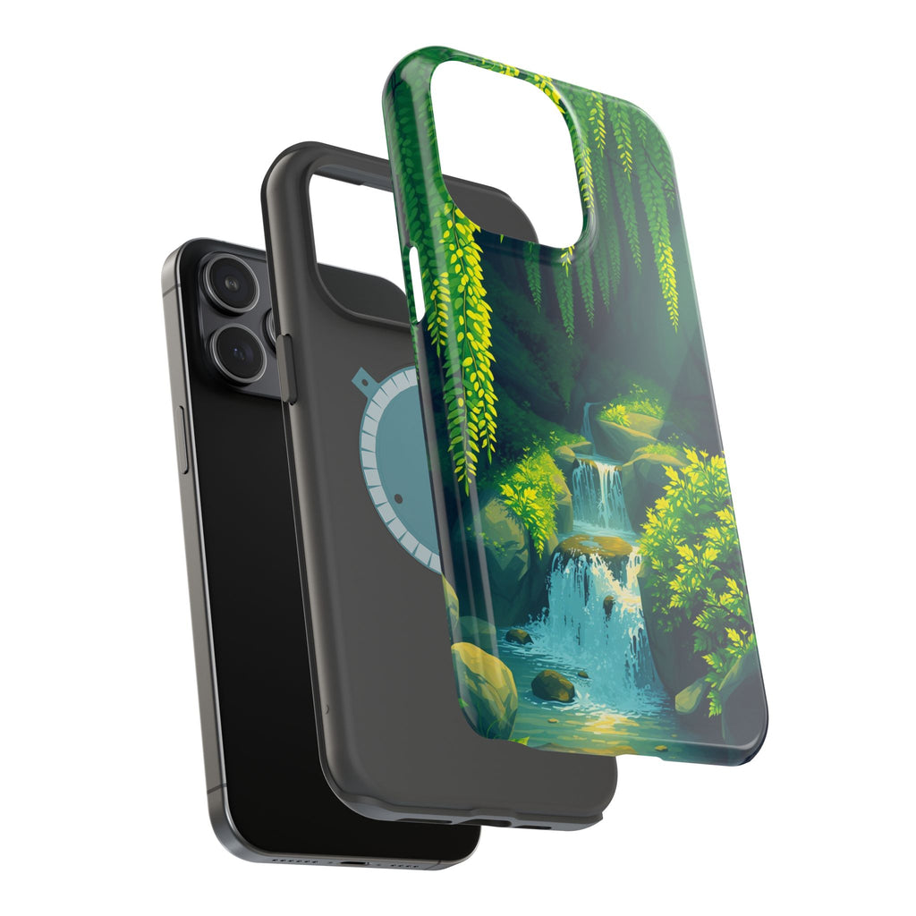 iPhone Earthy Wisteria Cascade Design Slim Everyday iPhone 13 Designer · iPhone