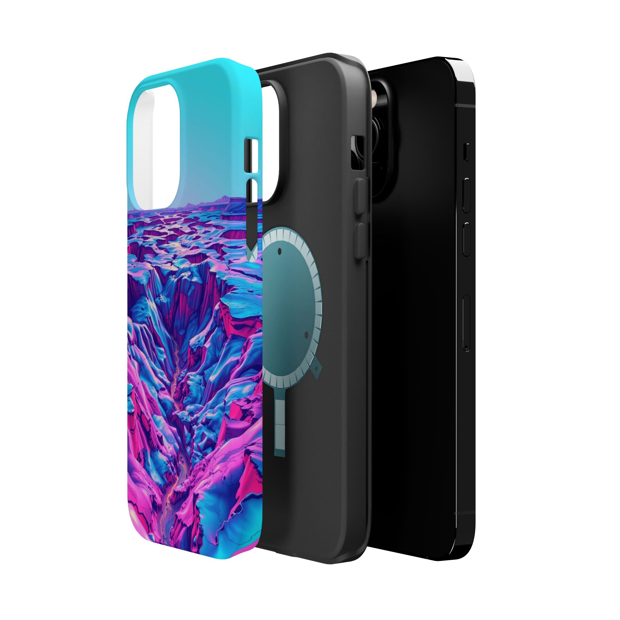 iPhone Lava Field Holographic Iridescent Slim Everyday iPhone Designer · iPhone