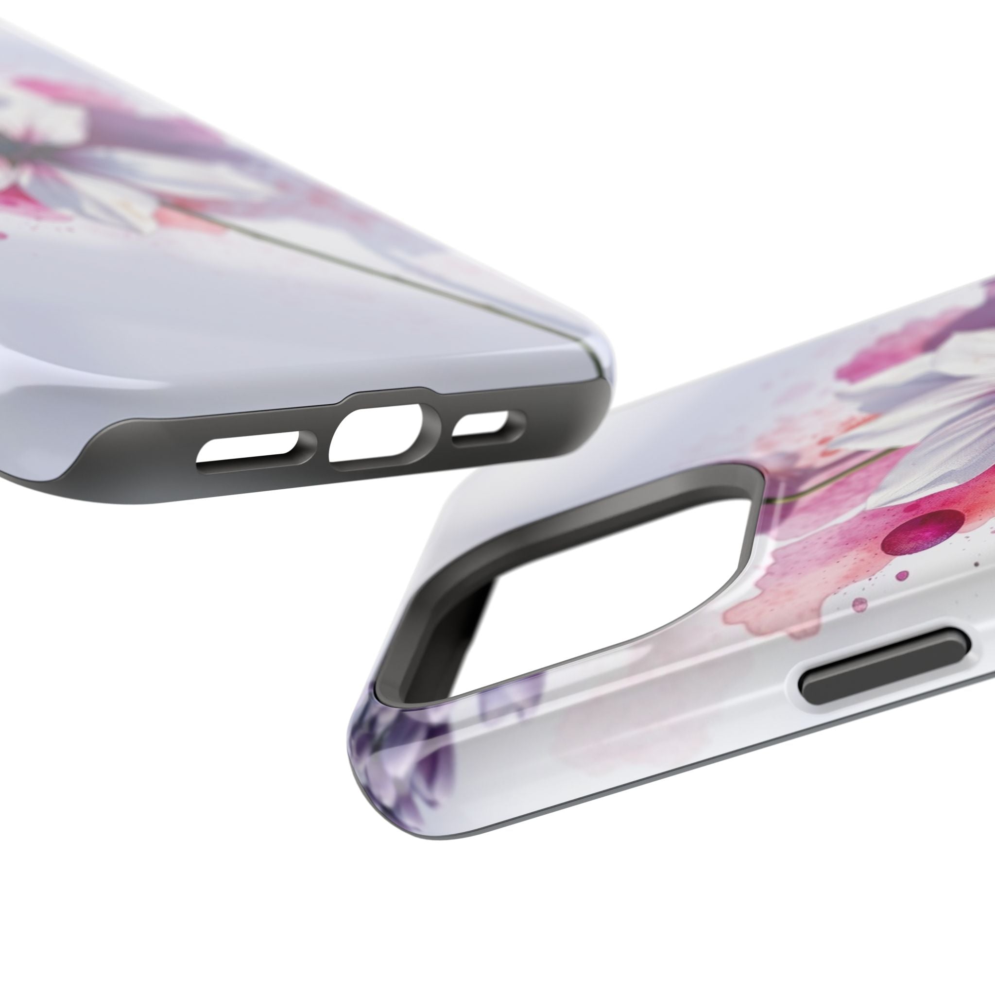 iPhone Floral Watercolor Splash Bold Art Slim Everyday iPhone 15 · iPhone Case