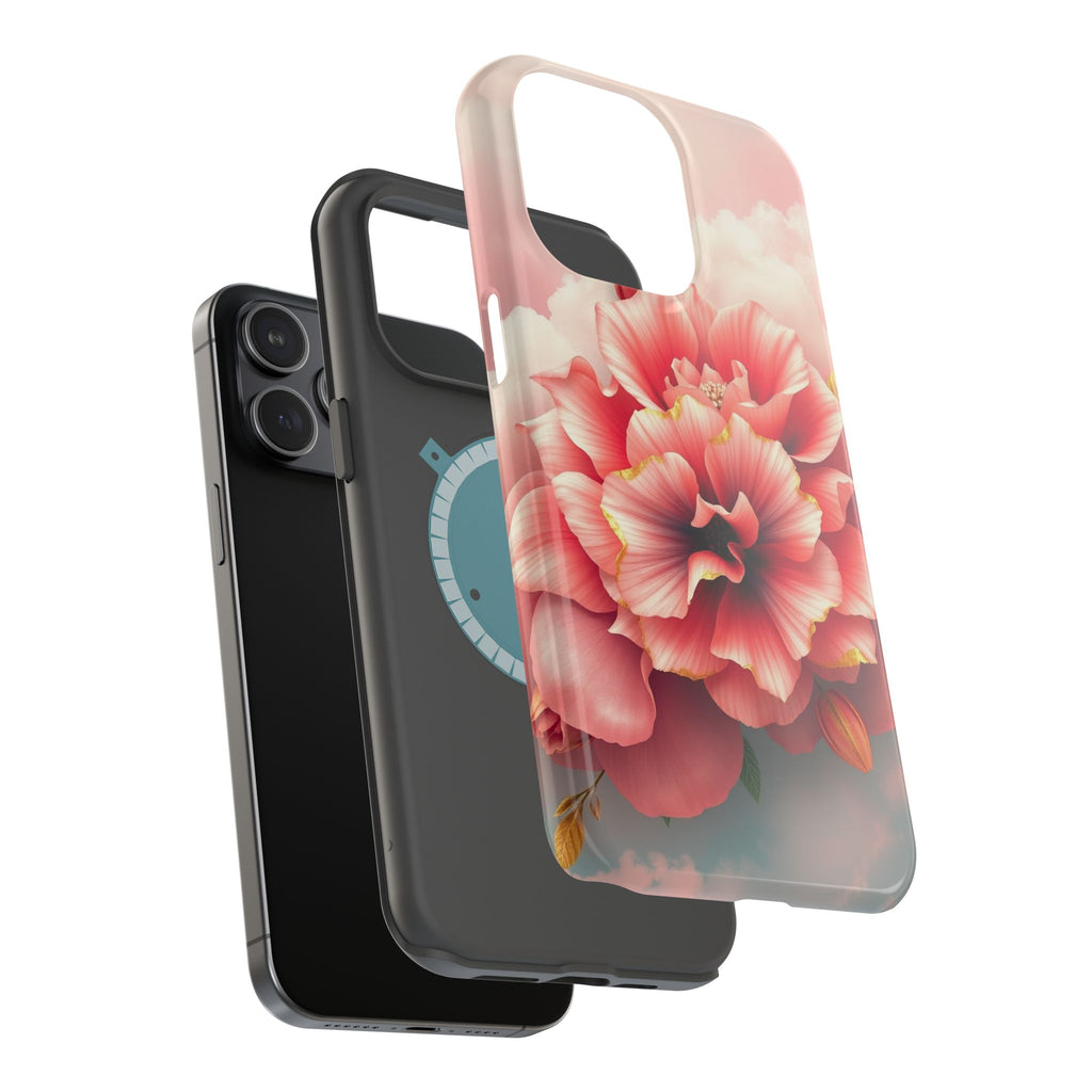 iPhone Pastel Floral Cloud Gold Foil Luxury Slim iPhone Everyday · iPhone Case