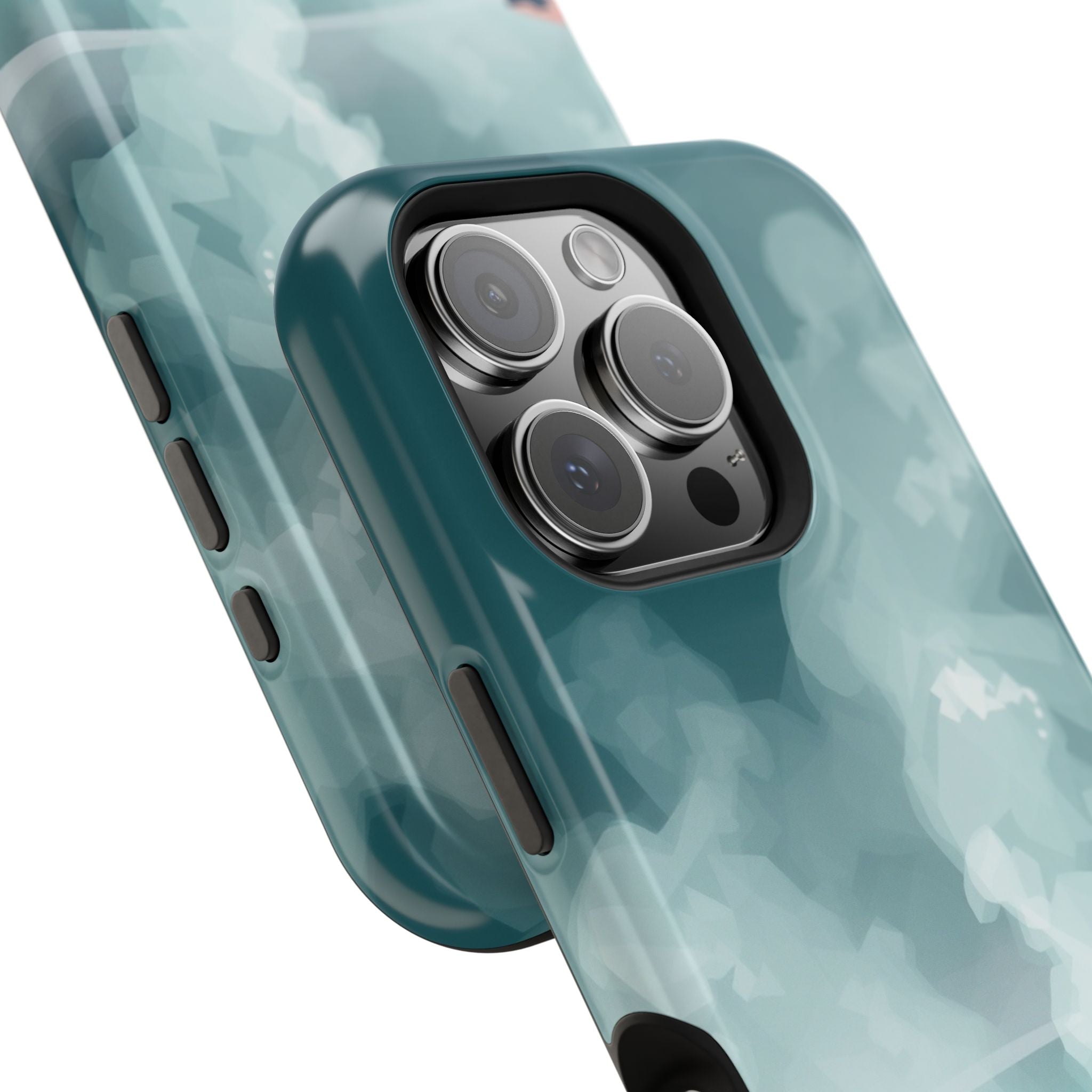 iPhone Mint And Blush Hot Spring Steam Slim Everyday iPhone 10 Designer · iPhone