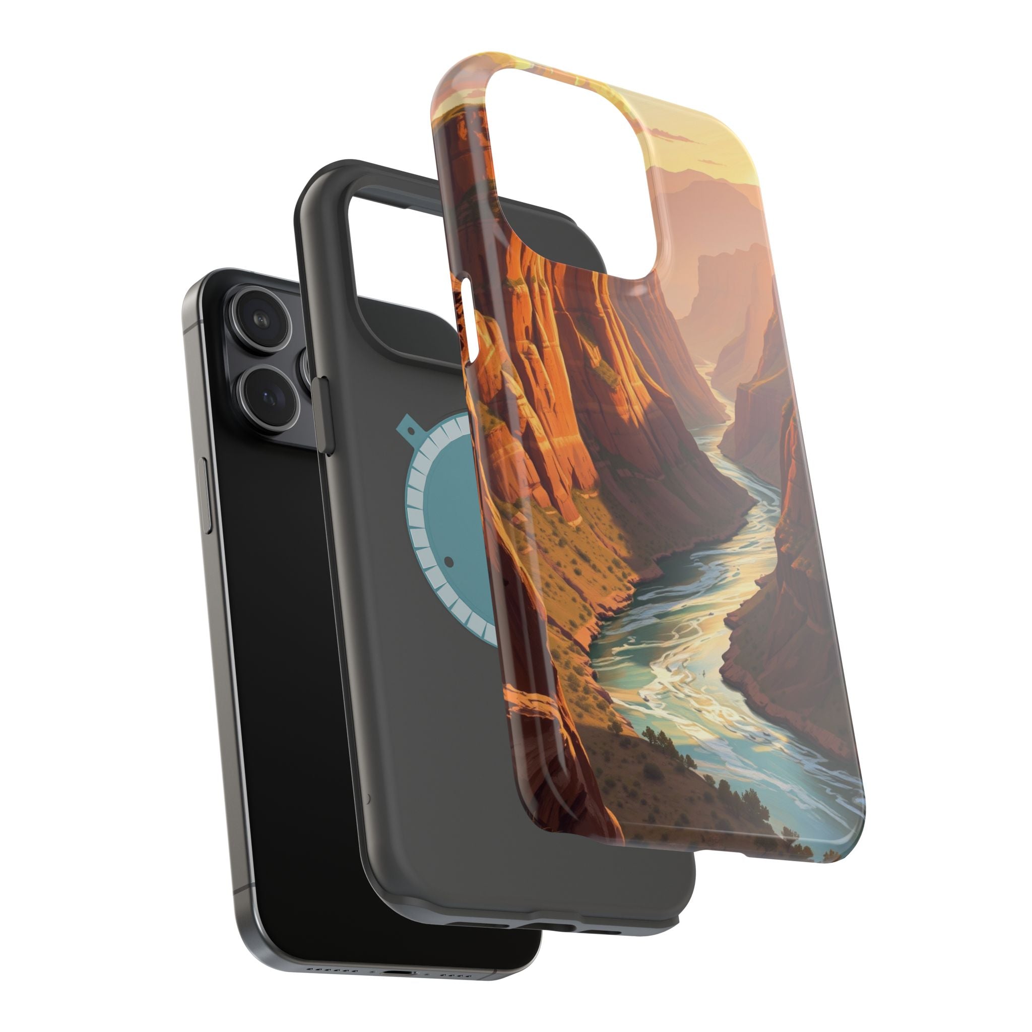 iPhone River Canyon Mystic Art Slim Everyday Designer Case · iPhone Case