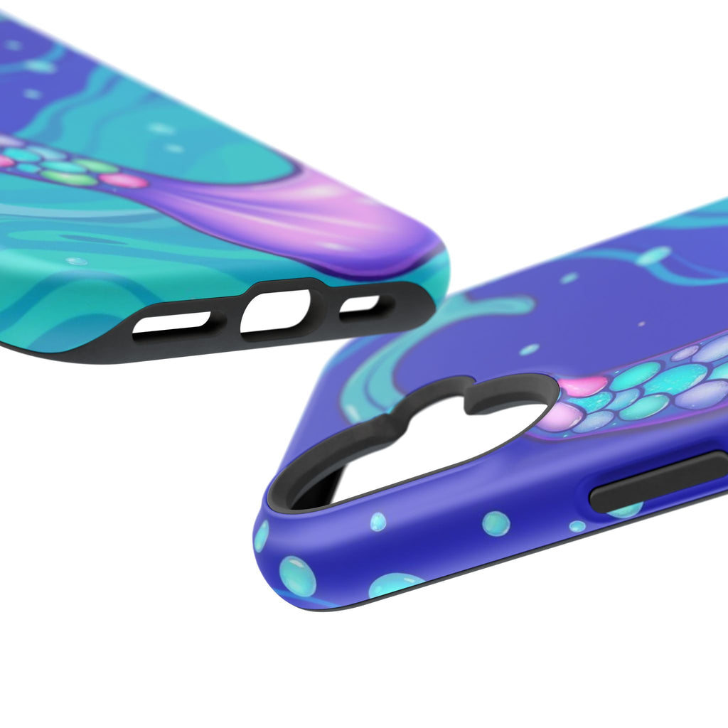 iPhone Mermaid Tail Swirl Kids Fun iPhone Phone Case Gift Artistic · iPhone Case