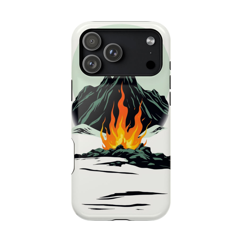 iPhone Sage And Ivory Wildfire Glow Slim Everyday Designer Case · iPhone Case
