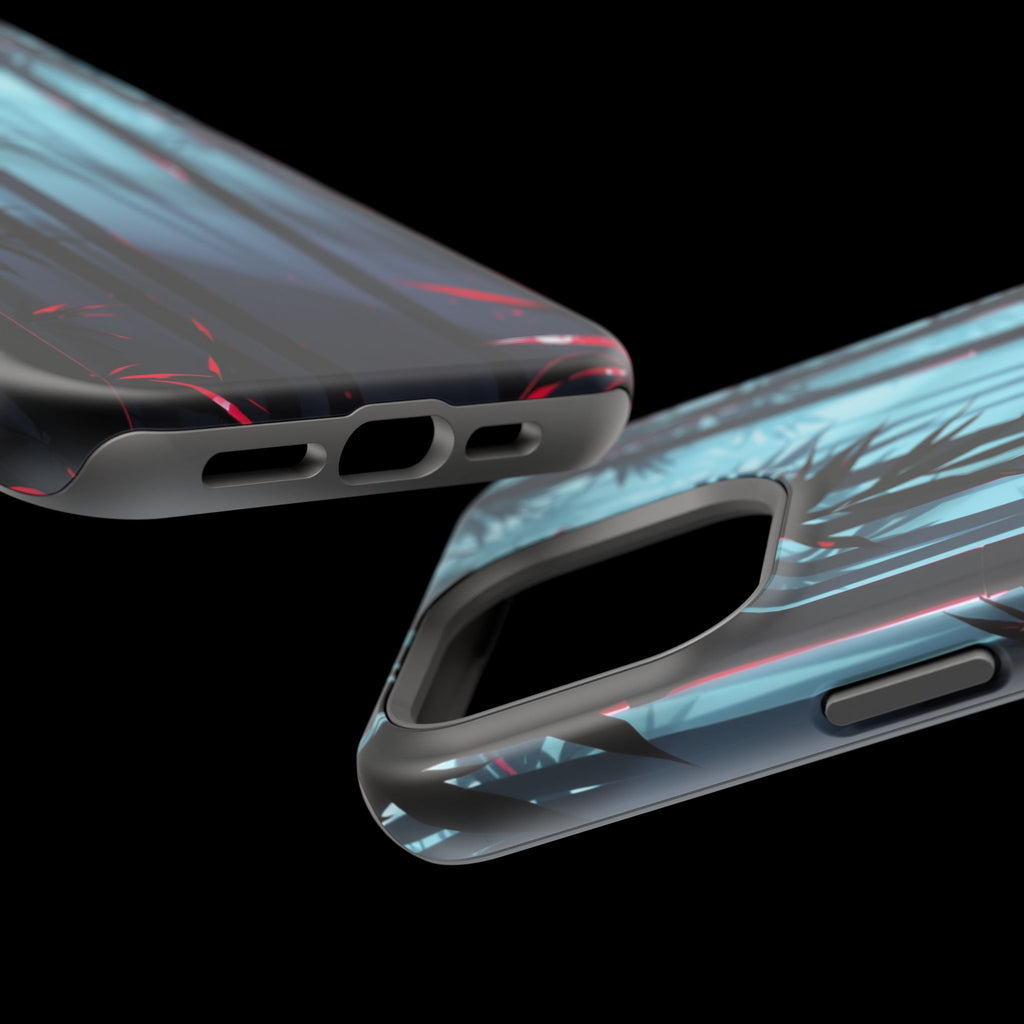 iPhone Bamboo Grove Holographic Iridescent Slim iPhone Everyday · iPhone Case