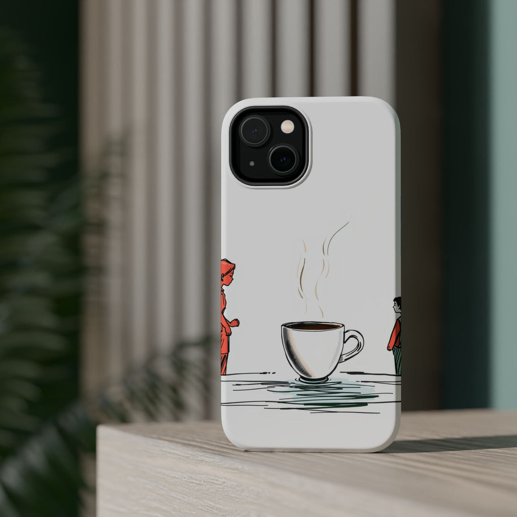 iPhone Coffee Before People Mystic Art Slim Everyday Designer Case · iPhone Case
