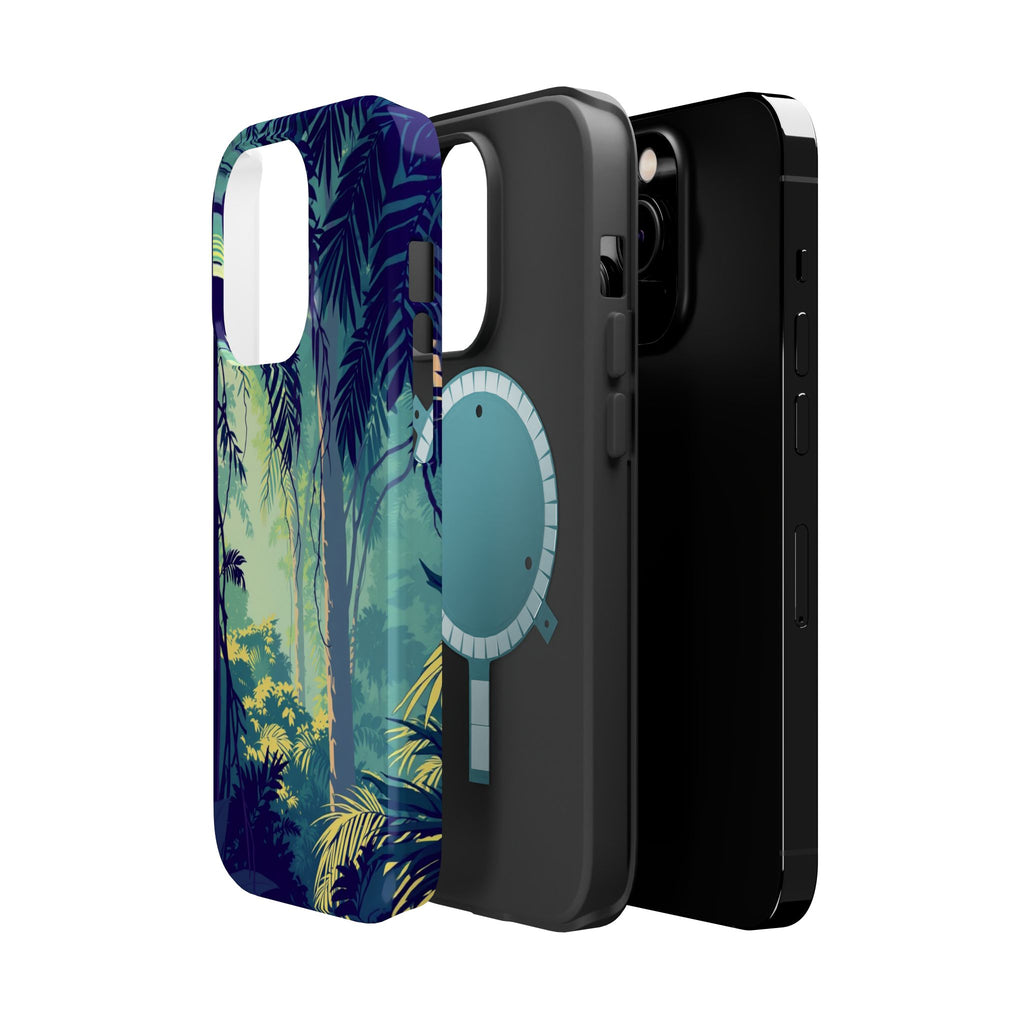 iPhone Mint And Blush Rainforest Canopy Slim Everyday iPhone Designer · iPhone C